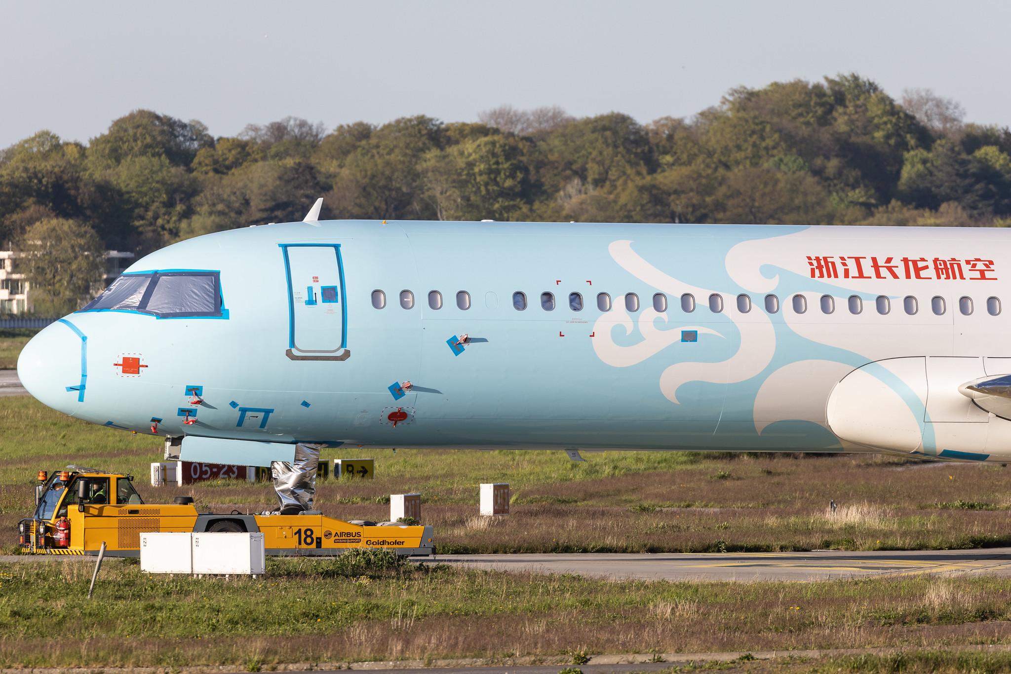 Hamburg Finkenwerder: Loong Air (GJ / CDC) |  Airbus A321-251NX A21N | D-AXXB | MSN 10905