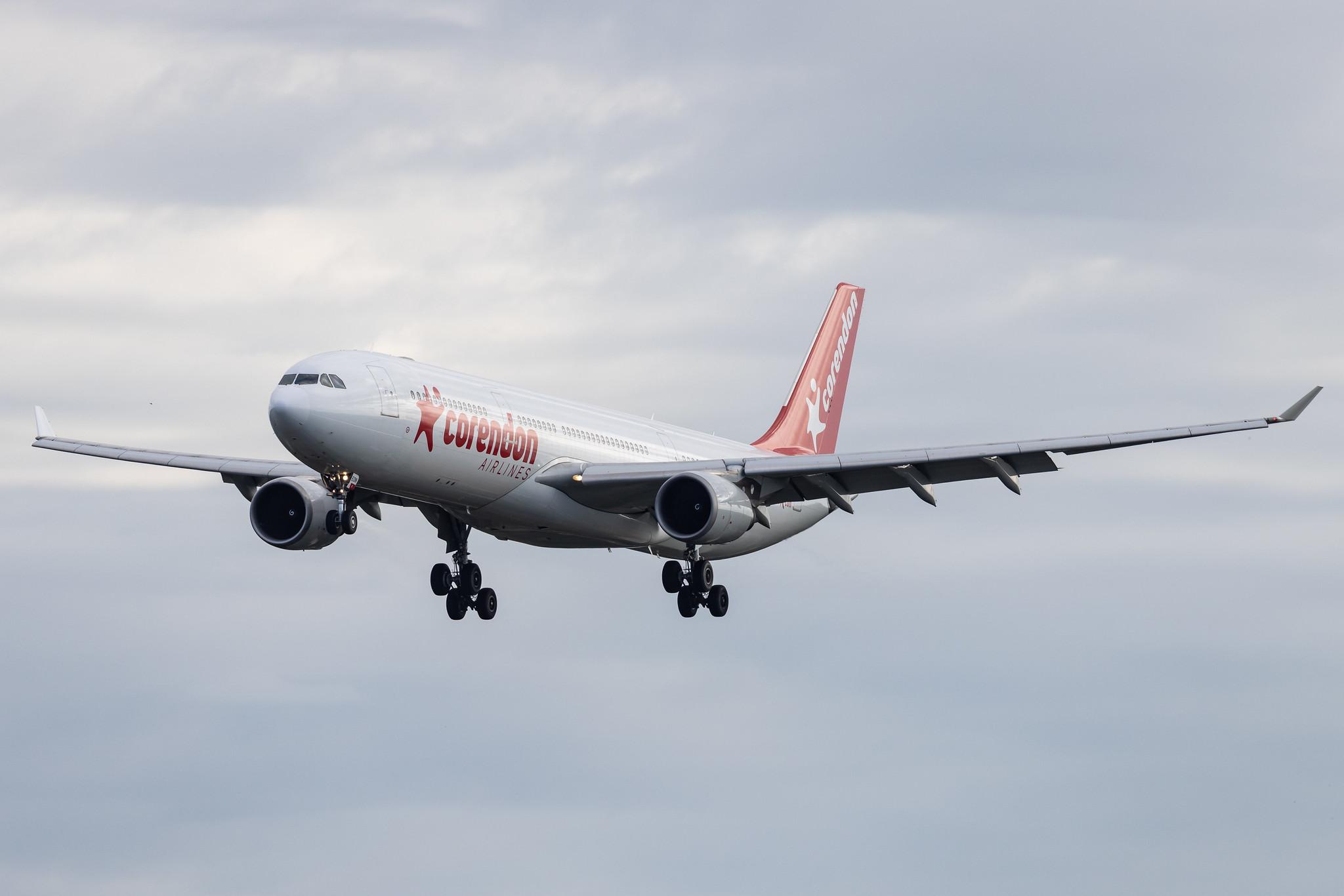 Hamburg Airport: Corendon Airlines (XC / CAI) | Operator: Airhub Airlines |  Airbus A330-302 A333 | 9H-LEON | MSN 769