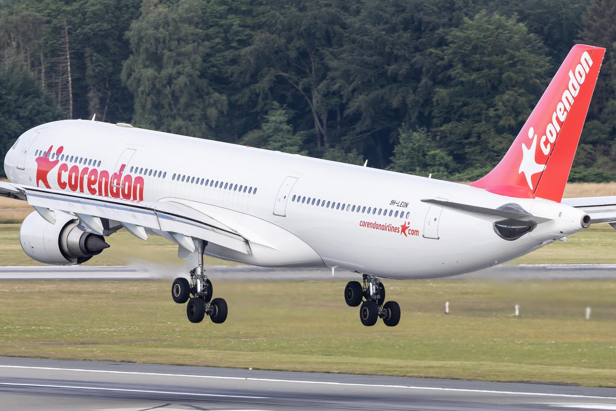 Hamburg Airport: Corendon Airlines (XC / CAI) | Operator: Airhub Airlines |  Airbus A330-302 A333 | 9H-LEON | MSN 769