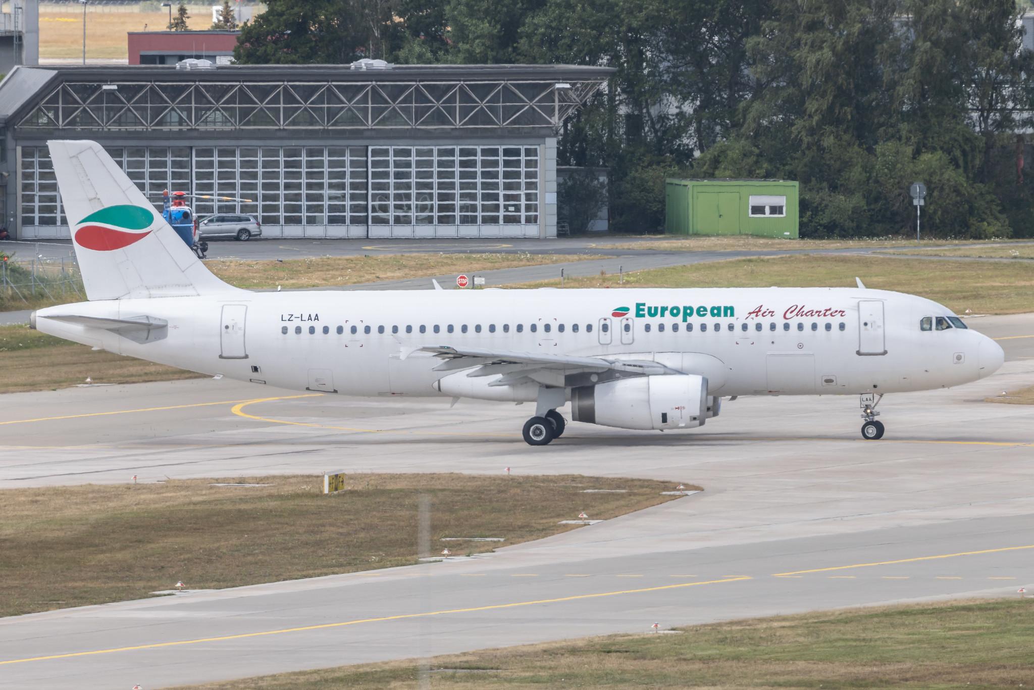 Hannover Airport: European Air Charter (H6 / BUC) | Airbus A320-231 A320 | LZ-LAA | MSN 0256