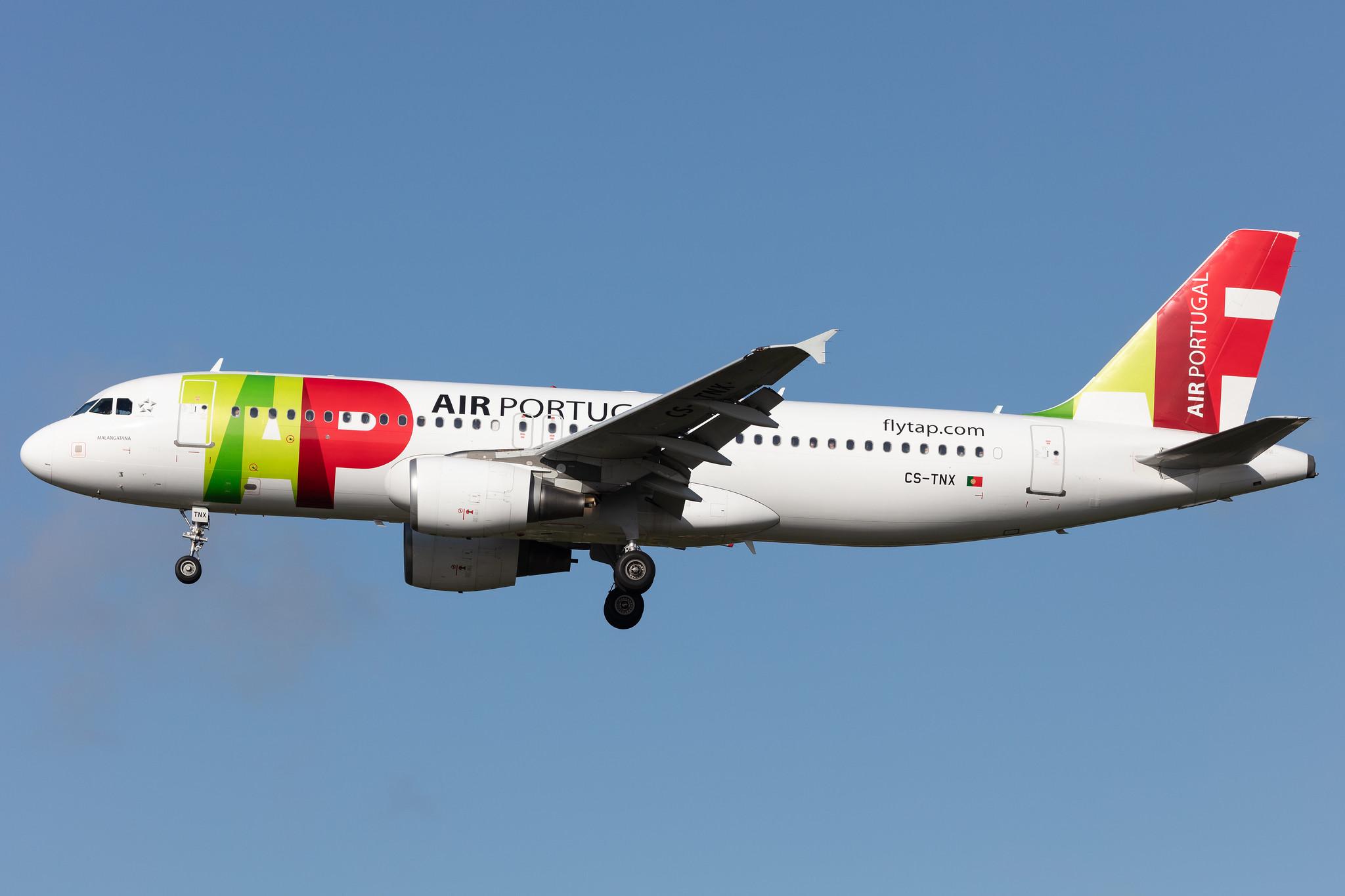 Hamburg Airport: TAP Air Portugal (TP / TAP) |  Airbus A320-214 A320 | CS-TNX | MSN 2822