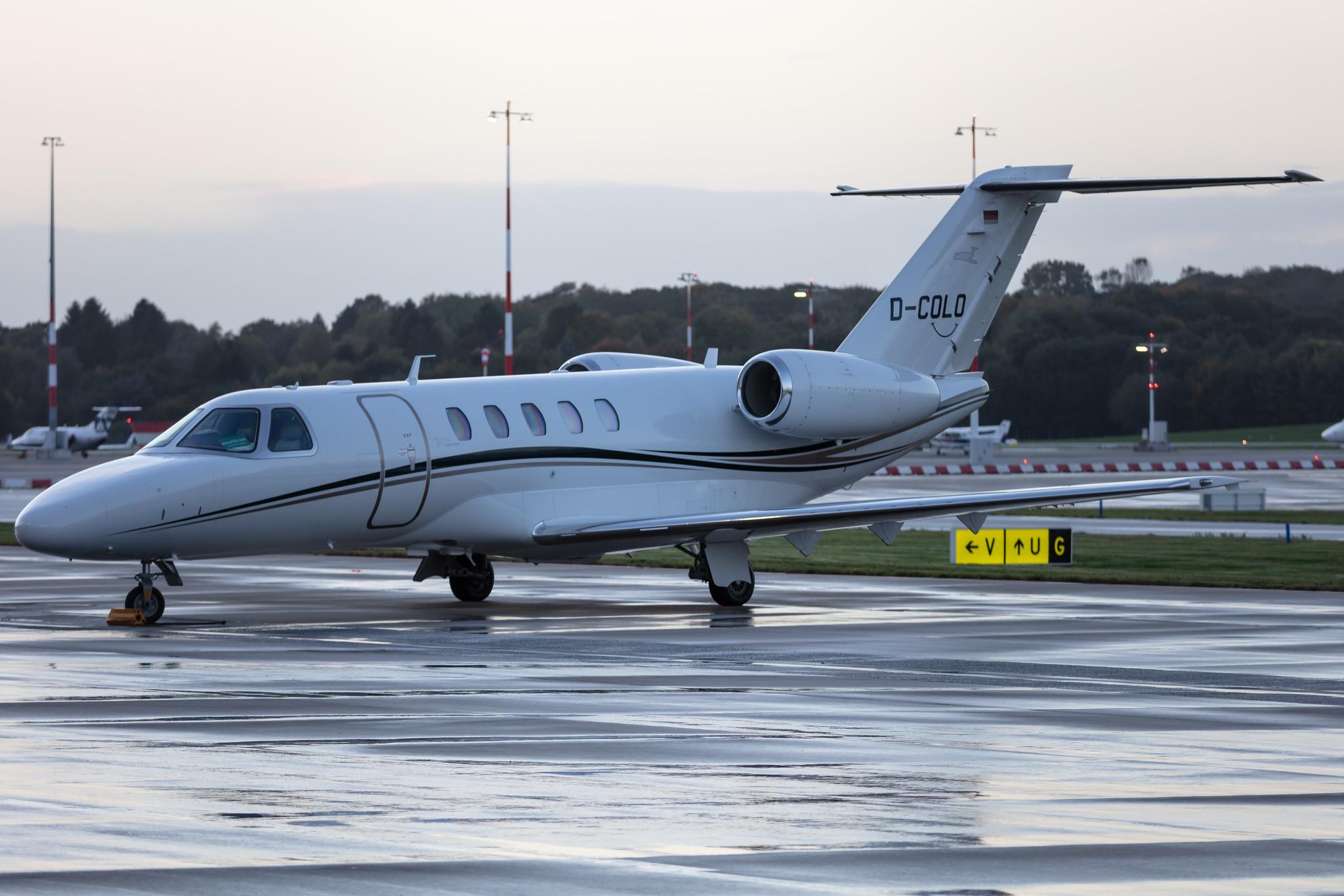 Hamburg Airport: JK JetKontor (/ JKH) |  Cessna 525C CitationJet CJ4 C25C | D-COLO | MSN 525C-0044