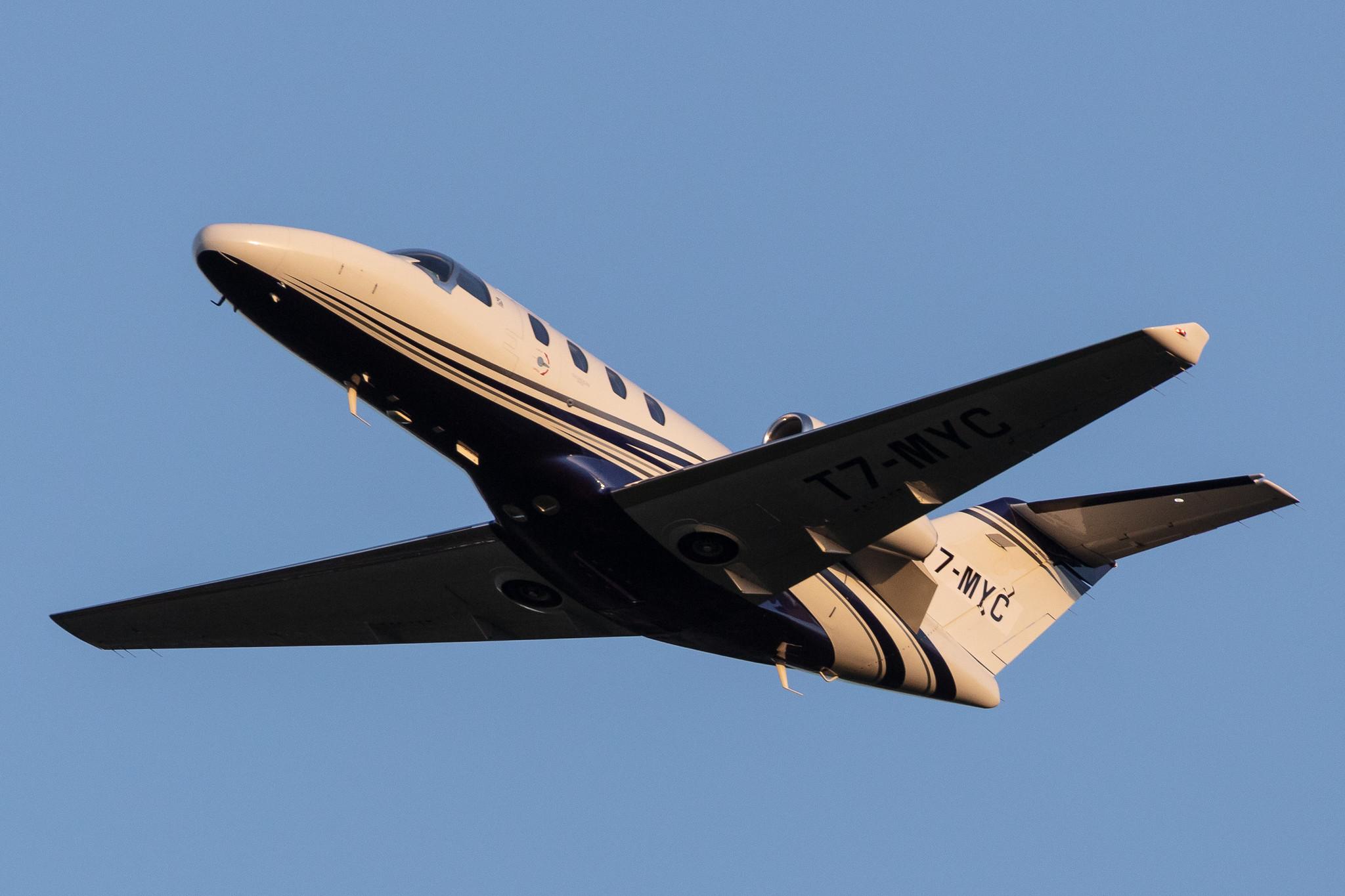 Hamburg Airport: Private owner |  Cessna 525 Citation M2 C25M | T7-MYC | MSN 525-1019