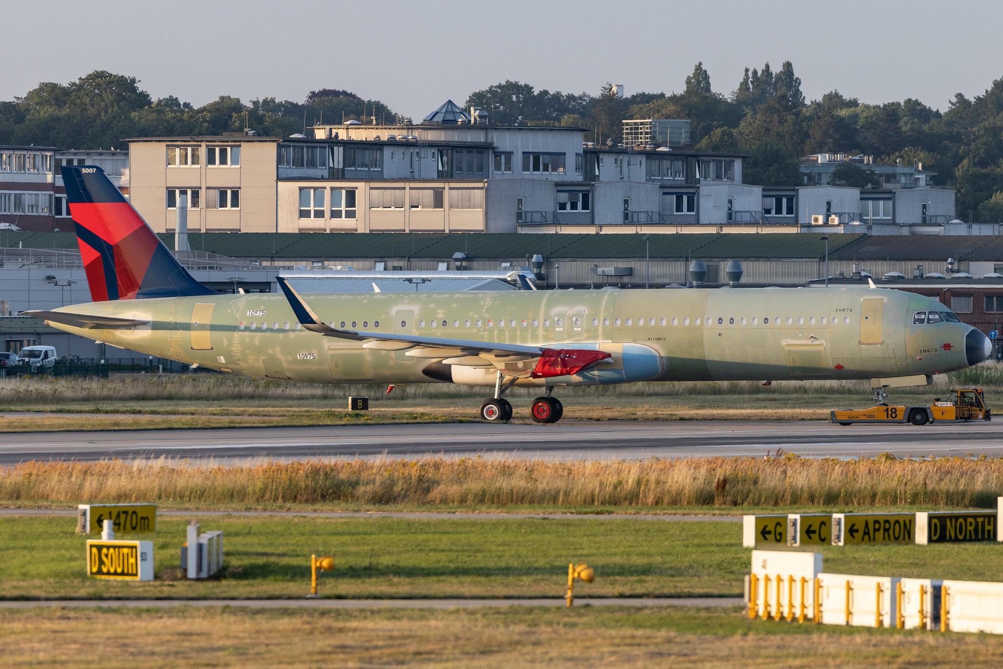 Hamburg Finkenwerder: Delta Air Lines (DL / DAL) | Airbus A321-271NX A21N | D- | N507DZ | MSN 10975