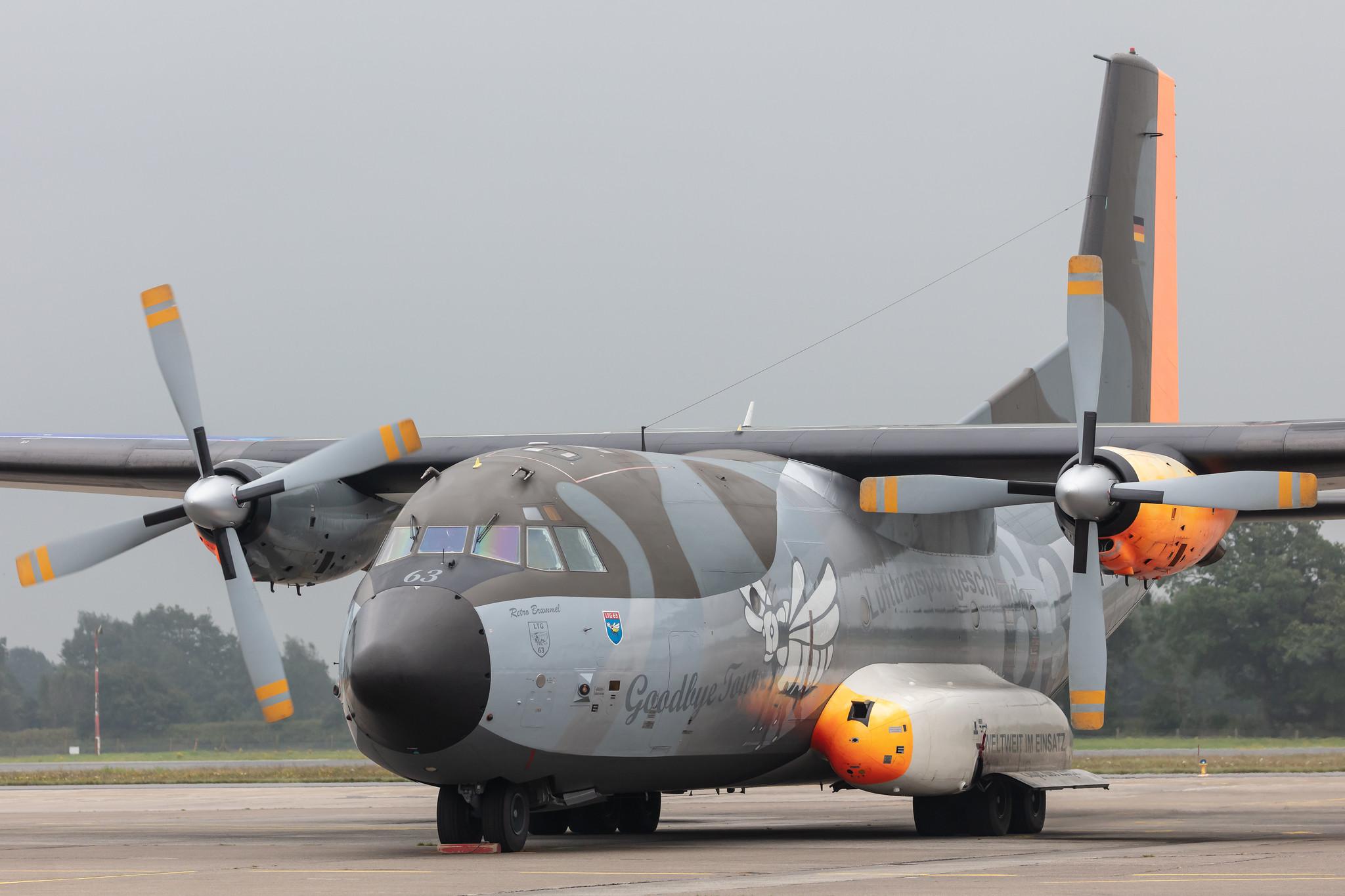 Fliegerhorst Hohn: German Air Force (/ GAF) | Transall C-160D C160 | 50+40 | MSN D62