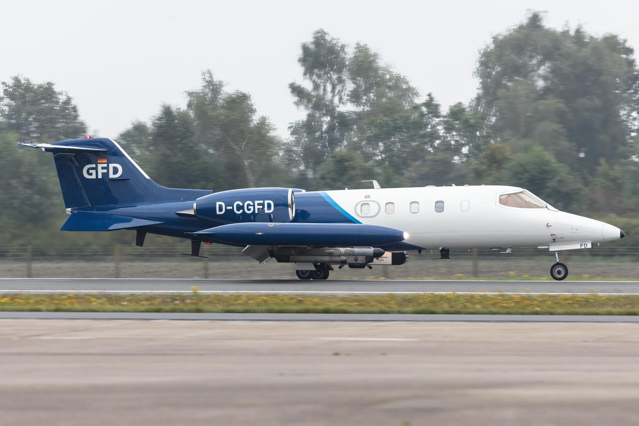 Fliegerhorst Hohn: Gesellschaft fur Flugzieldarstellung (/ GFD) | Operator: Gesellschaft Fur Flugzieldarstellung |  Learjet 35A LJ35 | D-CGFD | MSN 35-139