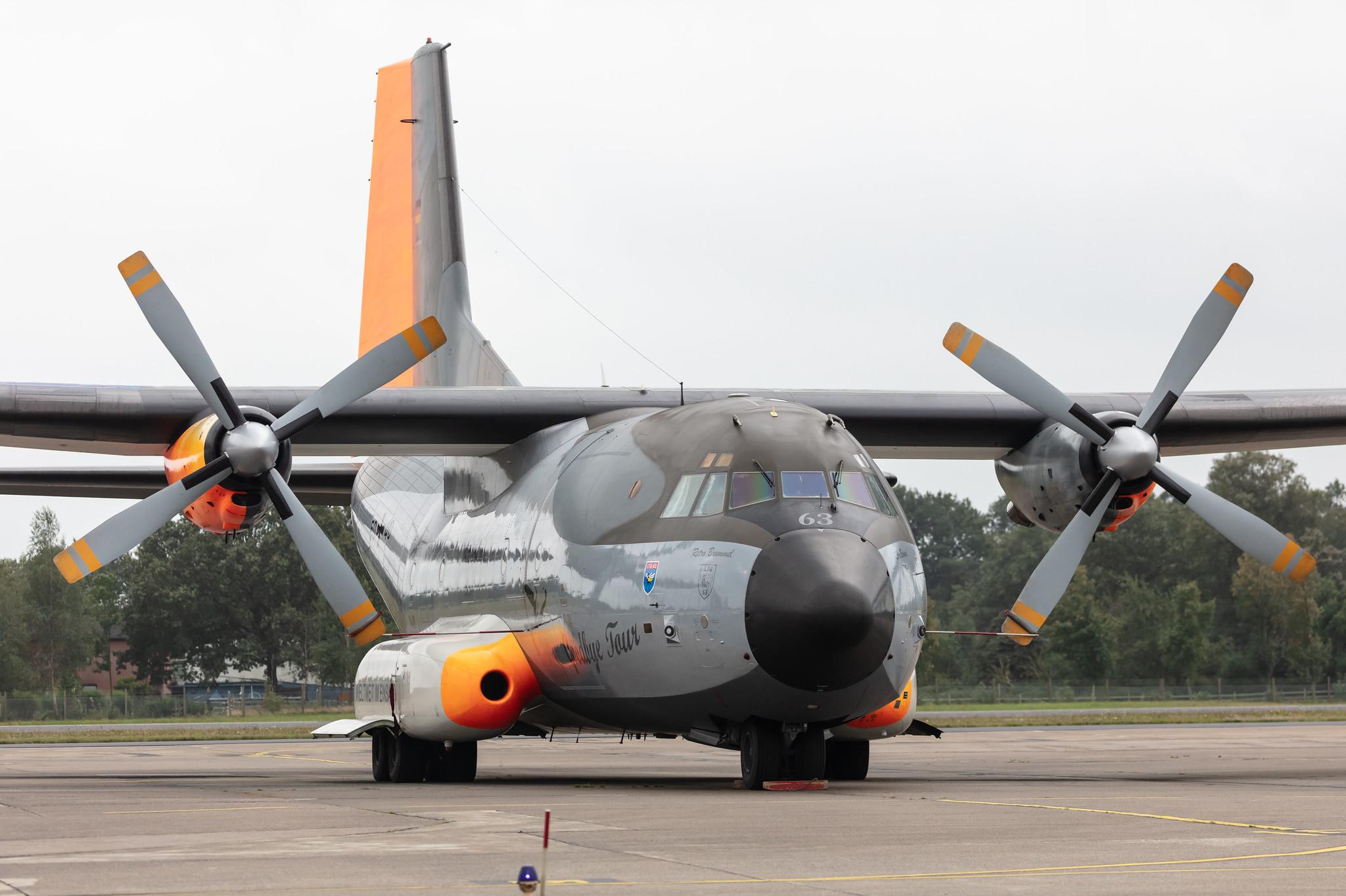 Fliegerhorst Hohn: German Air Force (/ GAF) | Transall C-160D C160 | 50+40 | MSN D62