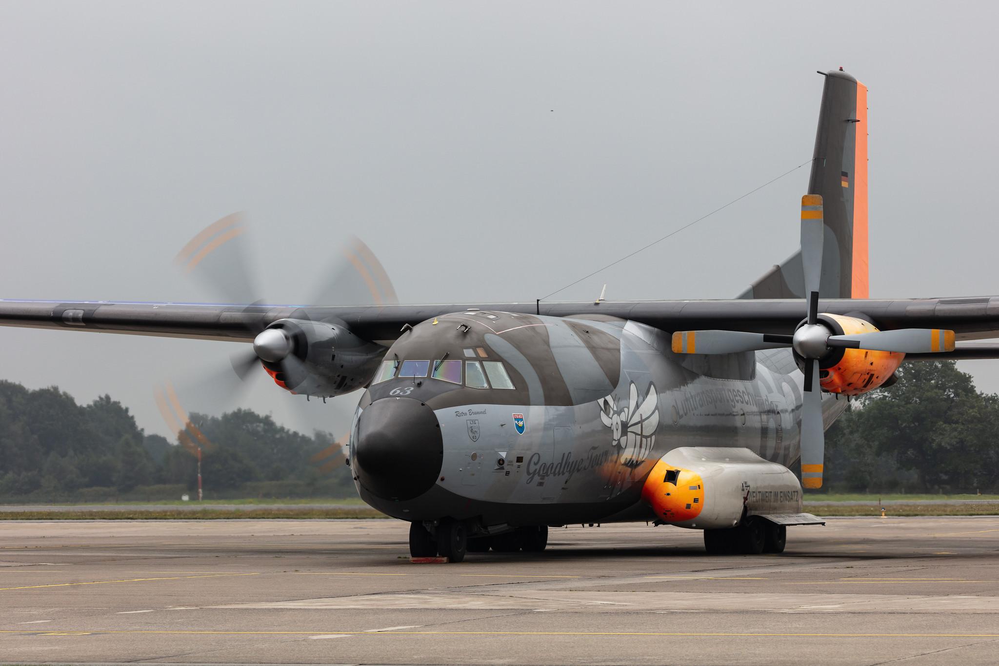 Fliegerhorst Hohn: German Air Force (/ GAF) | Transall C-160D C160 | 50+40 | MSN D62