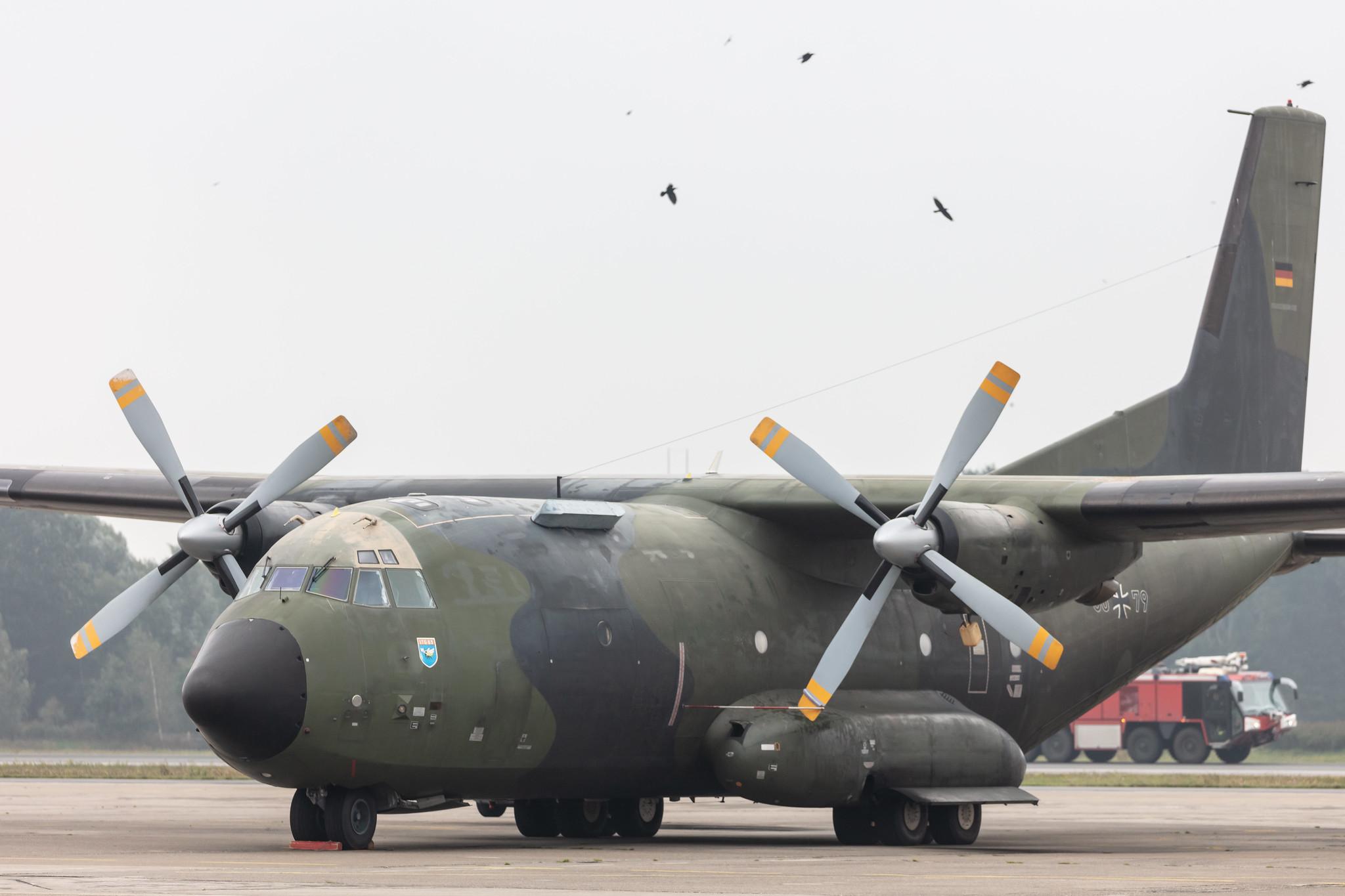 Fliegerhorst Hohn: German Air Force (/ GAF) | Transall C-160D C160 | 50+79 | MSN D116