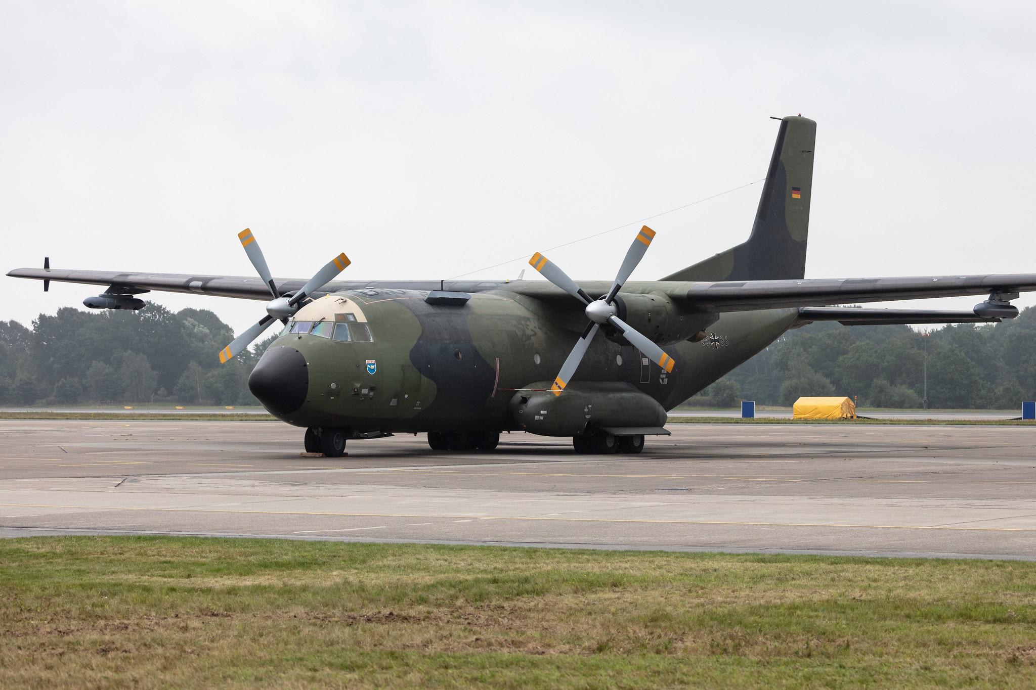 Fliegerhorst Hohn: German Air Force (/ GAF) | Transall C-160D C160 | 50+36 | MSN D58