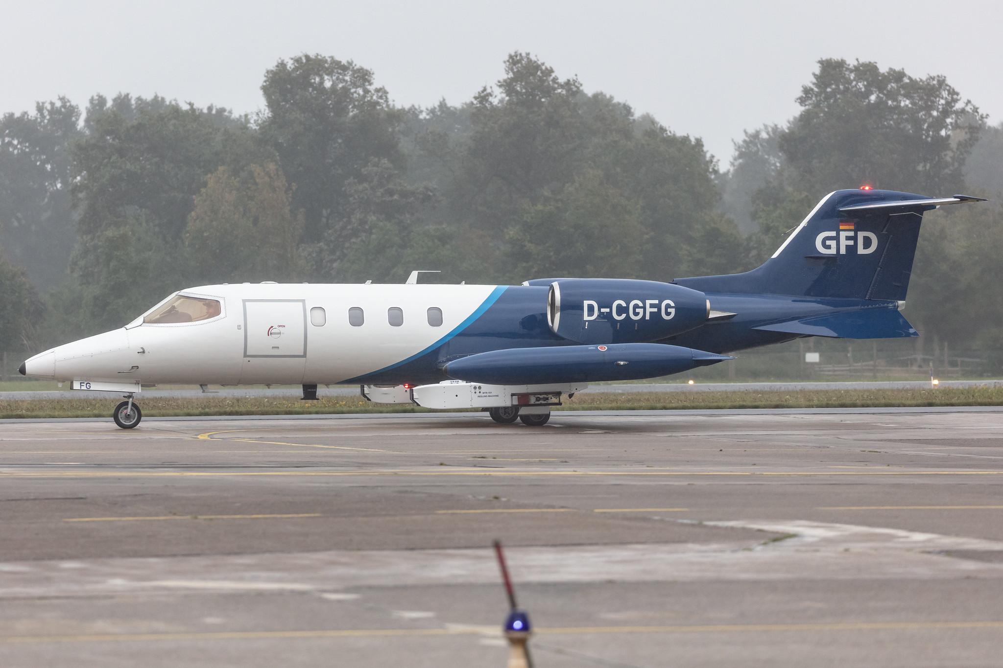 Fliegerhorst Hohn: Gesellschaft fur Flugzieldarstellung (/ GFD) | Operator: Gesellschaft Fur Flugzieldarstellung |  Learjet 35A LJ35 | D-CGFG | MSN 35-222