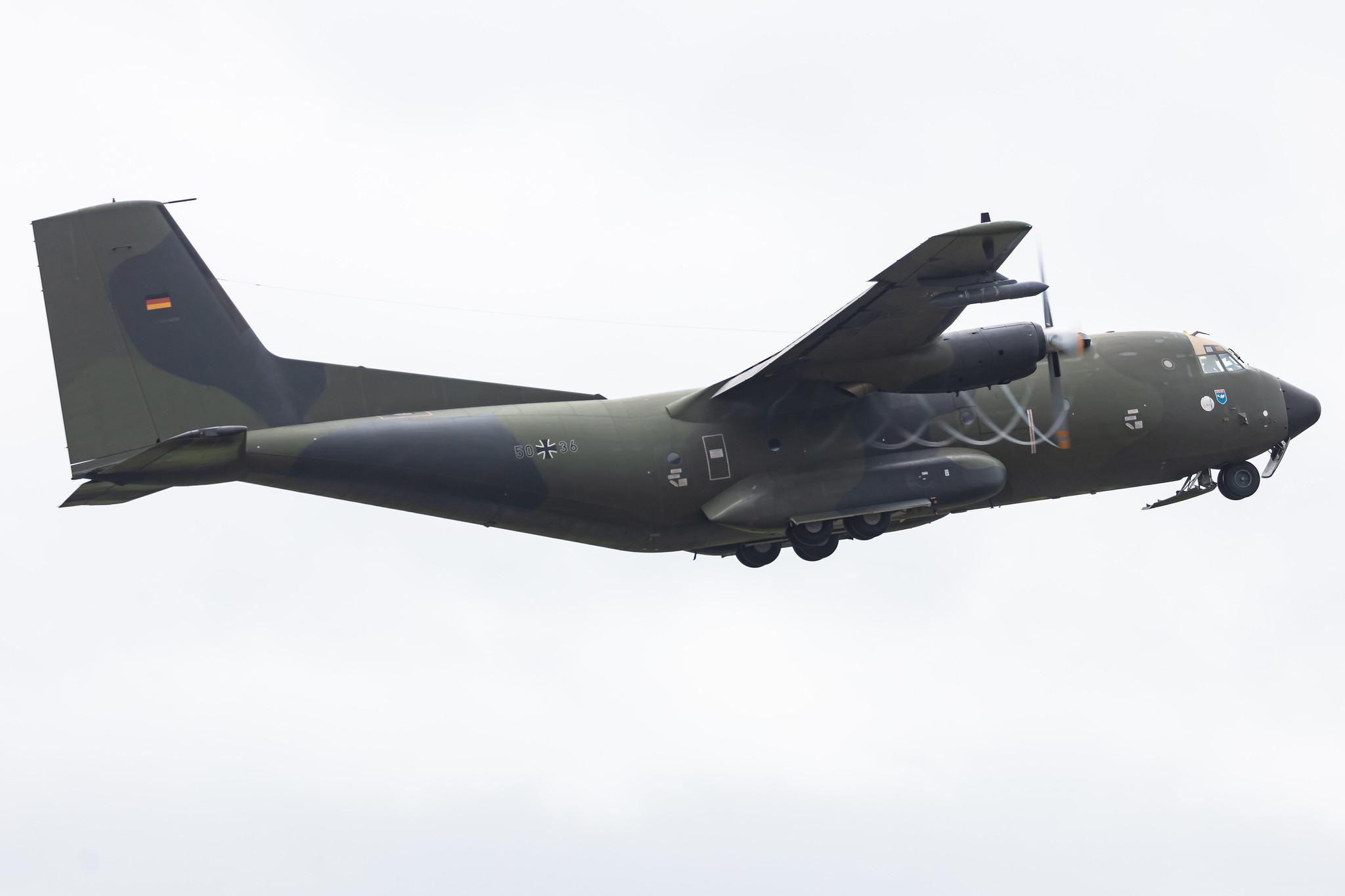 Fliegerhorst Hohn: German Air Force (/ GAF) | Transall C-160D C160 | 50+36 | MSN D58