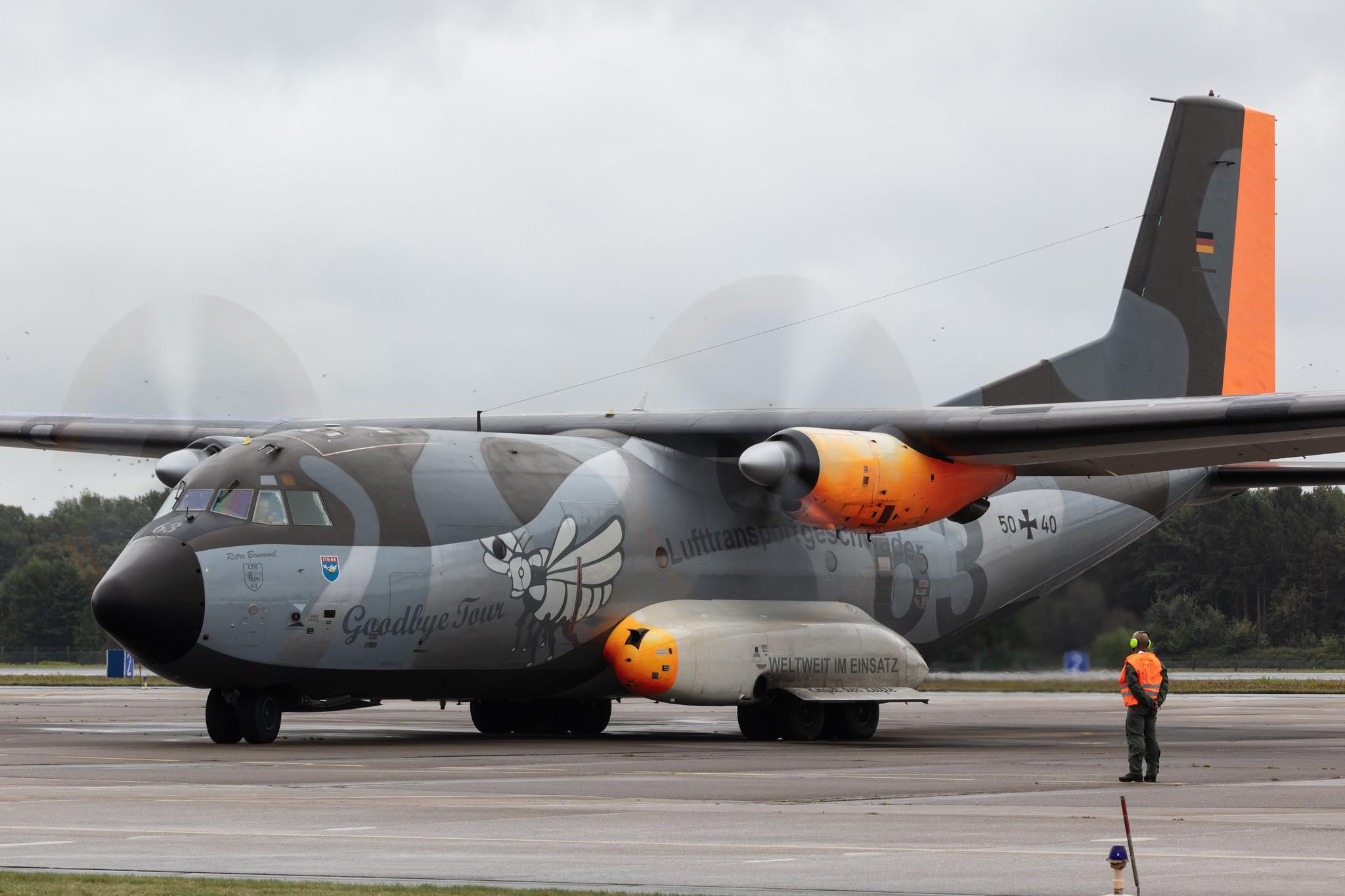 Fliegerhorst Hohn: German Air Force (/ GAF) | Transall C-160D C160 | 50+40 | MSN D62