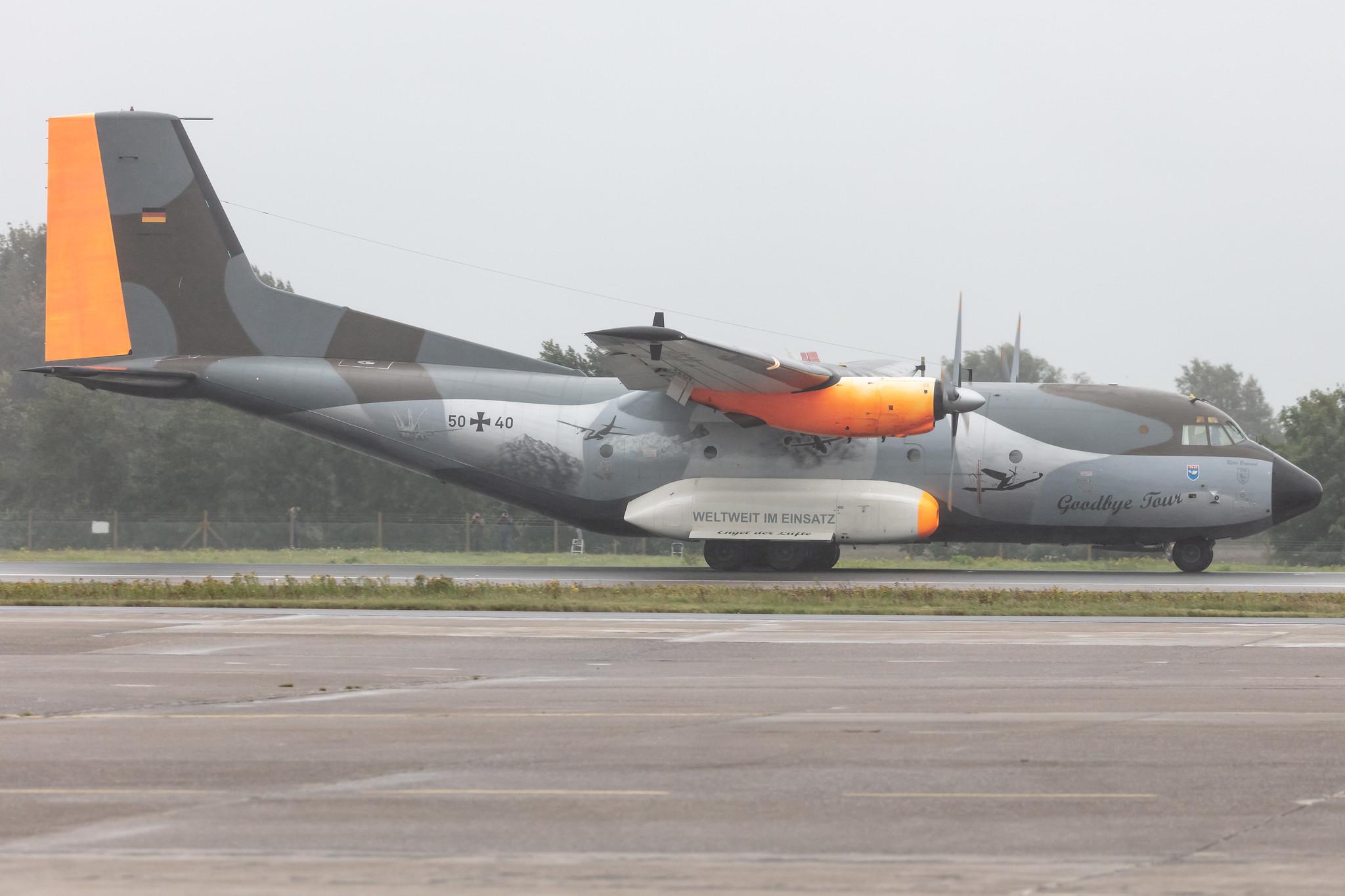 Fliegerhorst Hohn: German Air Force (/ GAF) | Transall C-160D C160 | 50+40 | MSN D62