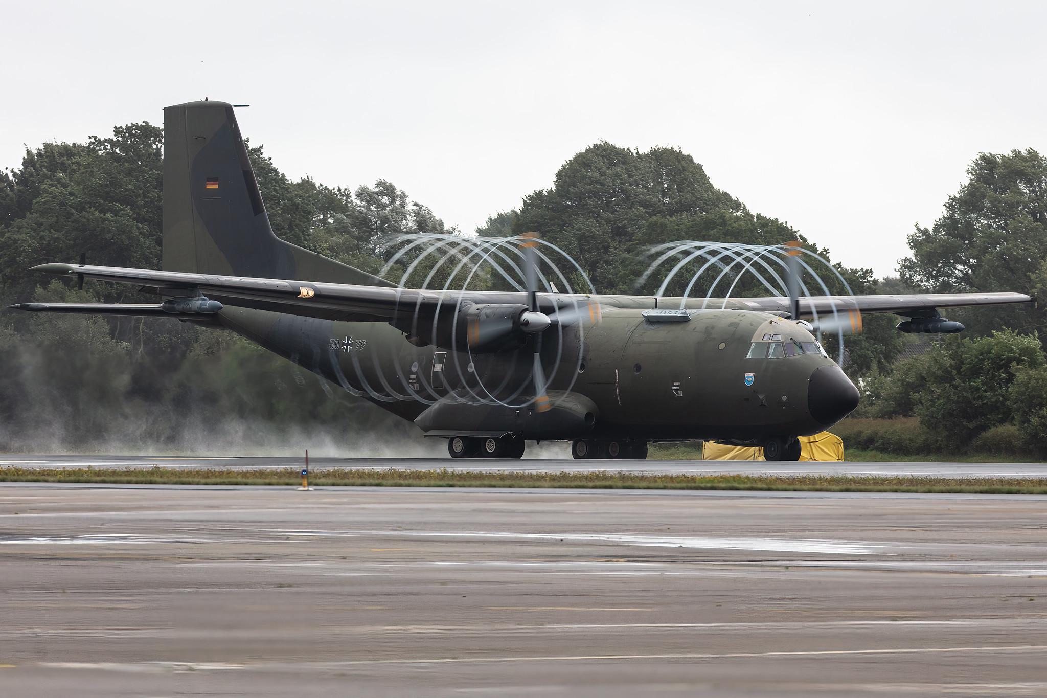 Fliegerhorst Hohn: German Air Force (/ GAF) | Transall C-160D C160 | 50+79 | MSN D116