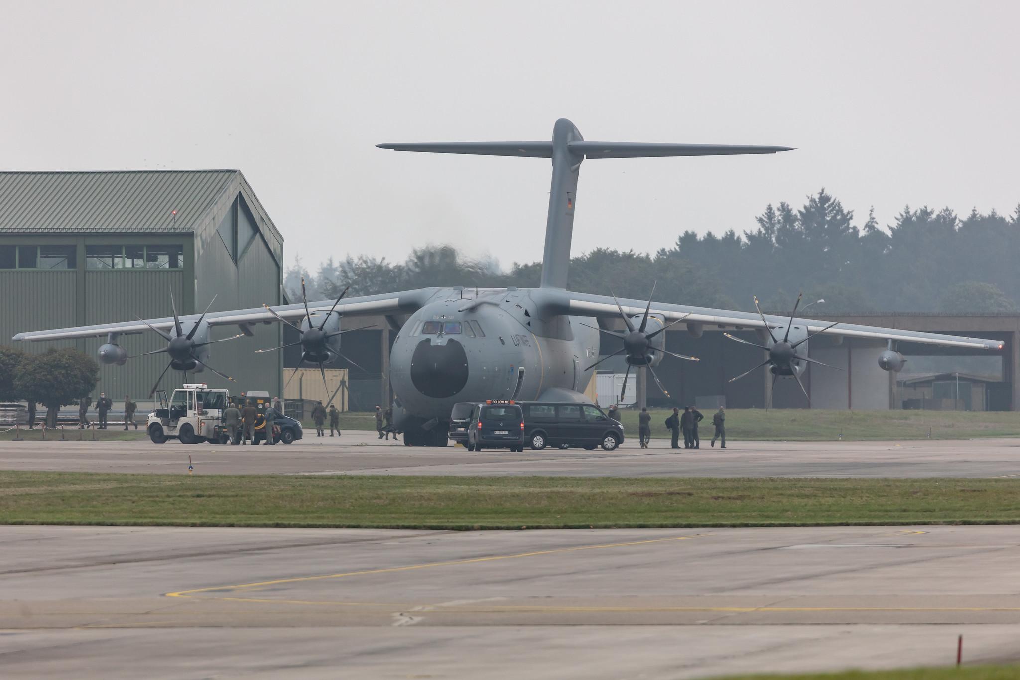 Fliegerhorst Hohn: German Air Force (/ GAF) | Airbus A400M-180 A400 | 54+25 | MSN 085