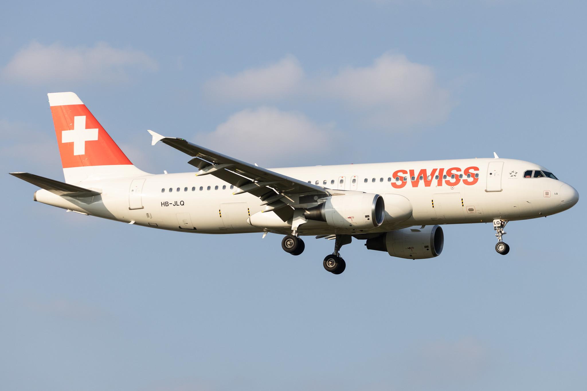Hamburg Airport: Swiss (LX / SWR) | Airbus A320-214 A320 | HB-JLQ | MSN 4673