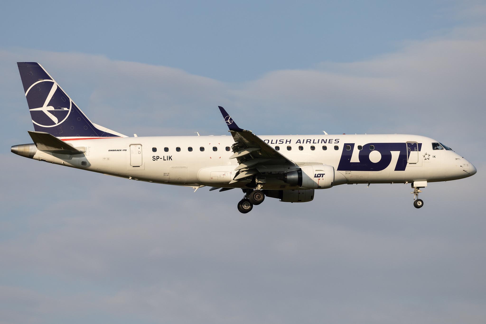 Hamburg Airport: LOT (LO / LOT) | Embraer E175LR E75S | SP-LIK | MSN 17000303