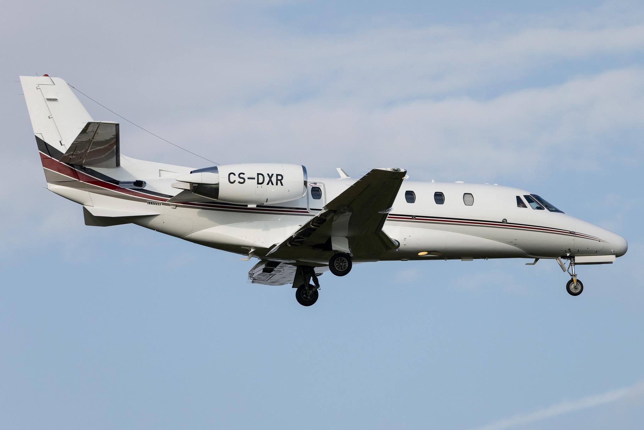 Hamburg Airport: Netjets Europe (/ NJE) | Operator: NetJets Europe | Cessna 560XLS Citation Excel C56X | CS-DXR | MSN 560-5748