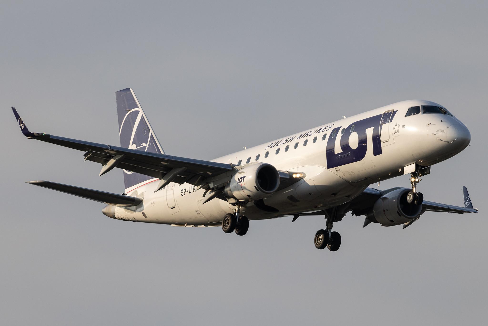 Hamburg Airport: LOT (LO / LOT) | Embraer E175LR E75S | SP-LIK | MSN 17000303