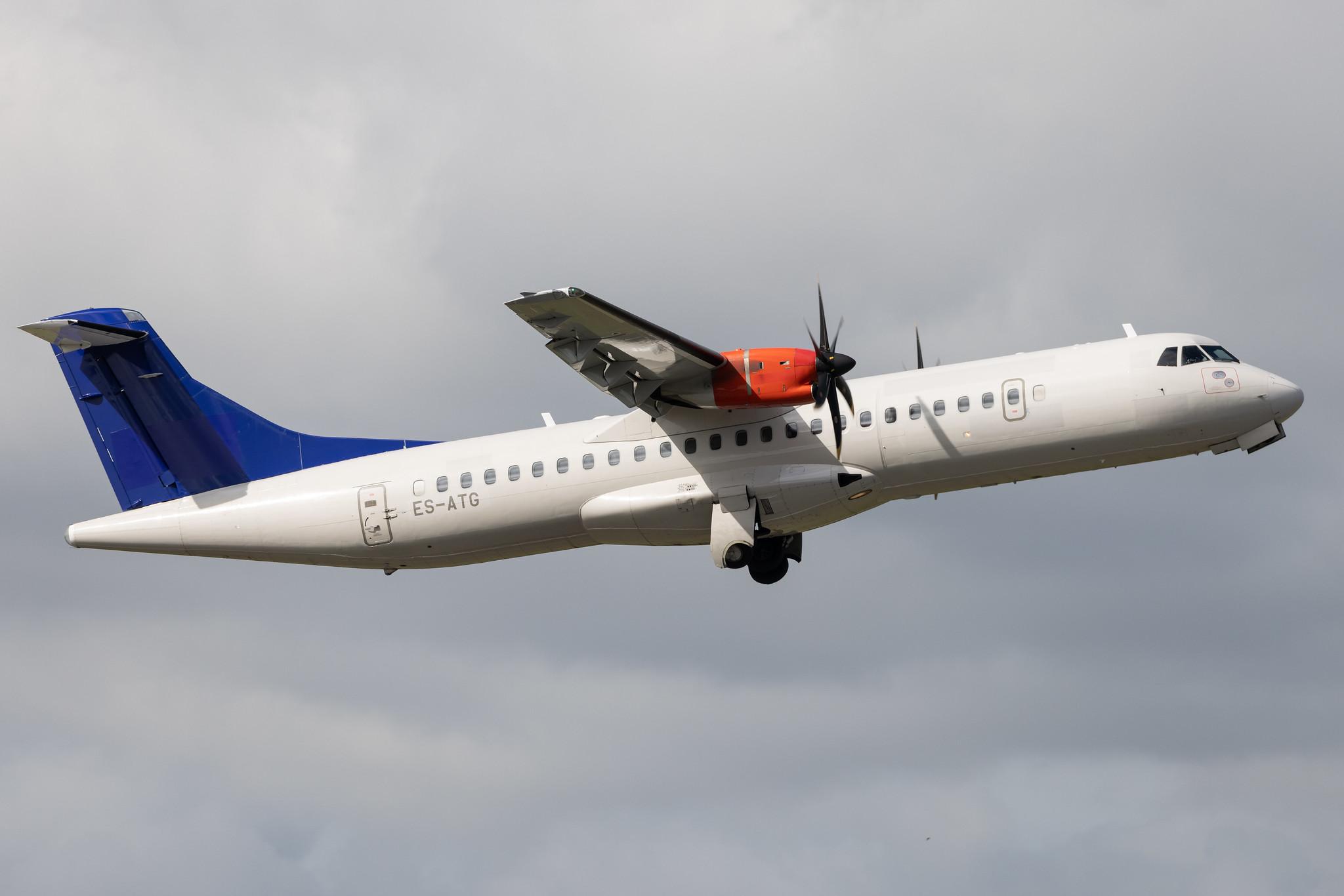 Hamburg Airport: SAS (SK / SAS) | Operator: Xfly | ATR 72-600 AT76 | ES-ATG | MSN 1121