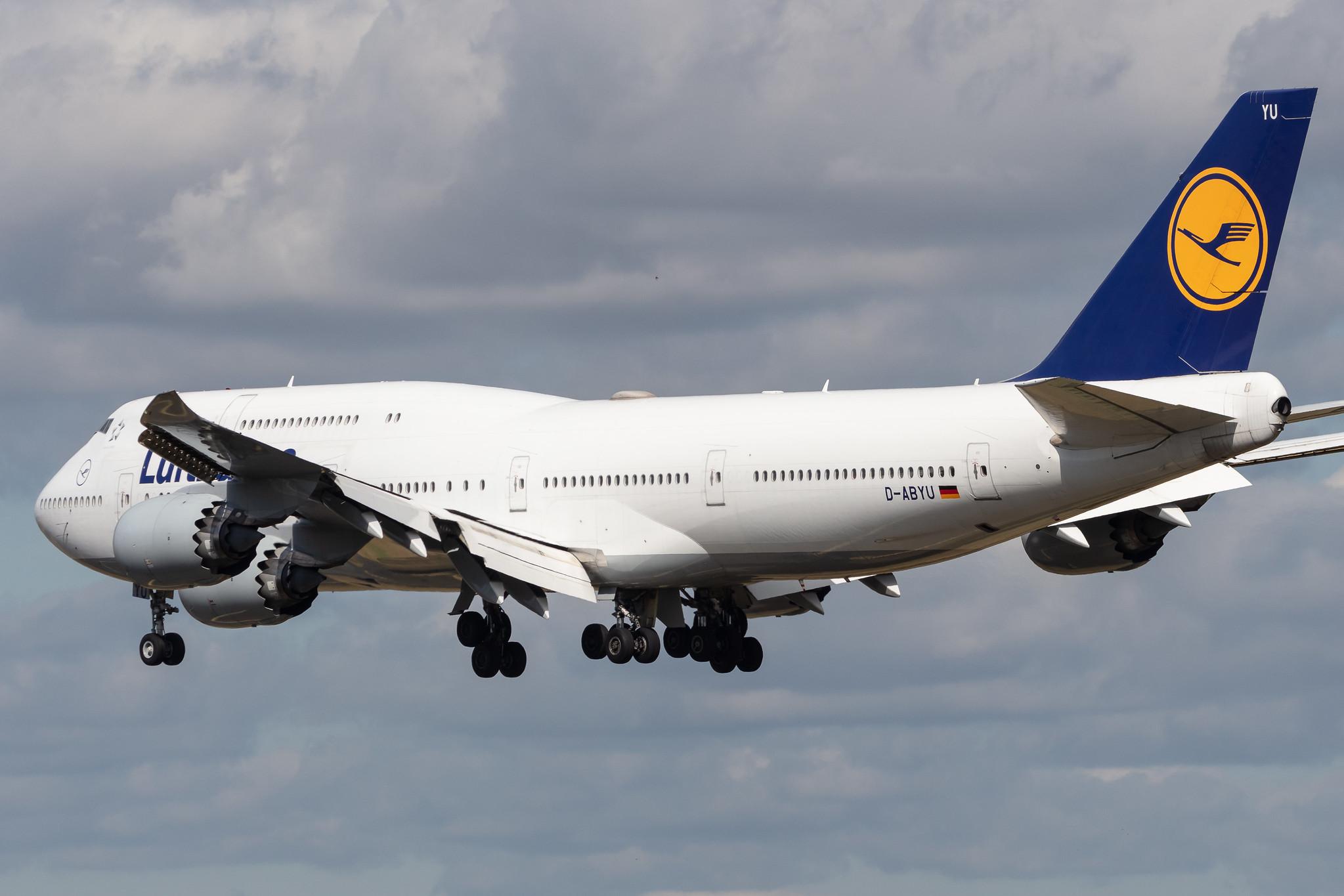 Frankfurt Airport: Lufthansa (LH / DLH) |  Boeing 747-830 B748 | D-ABYU | MSN 37845