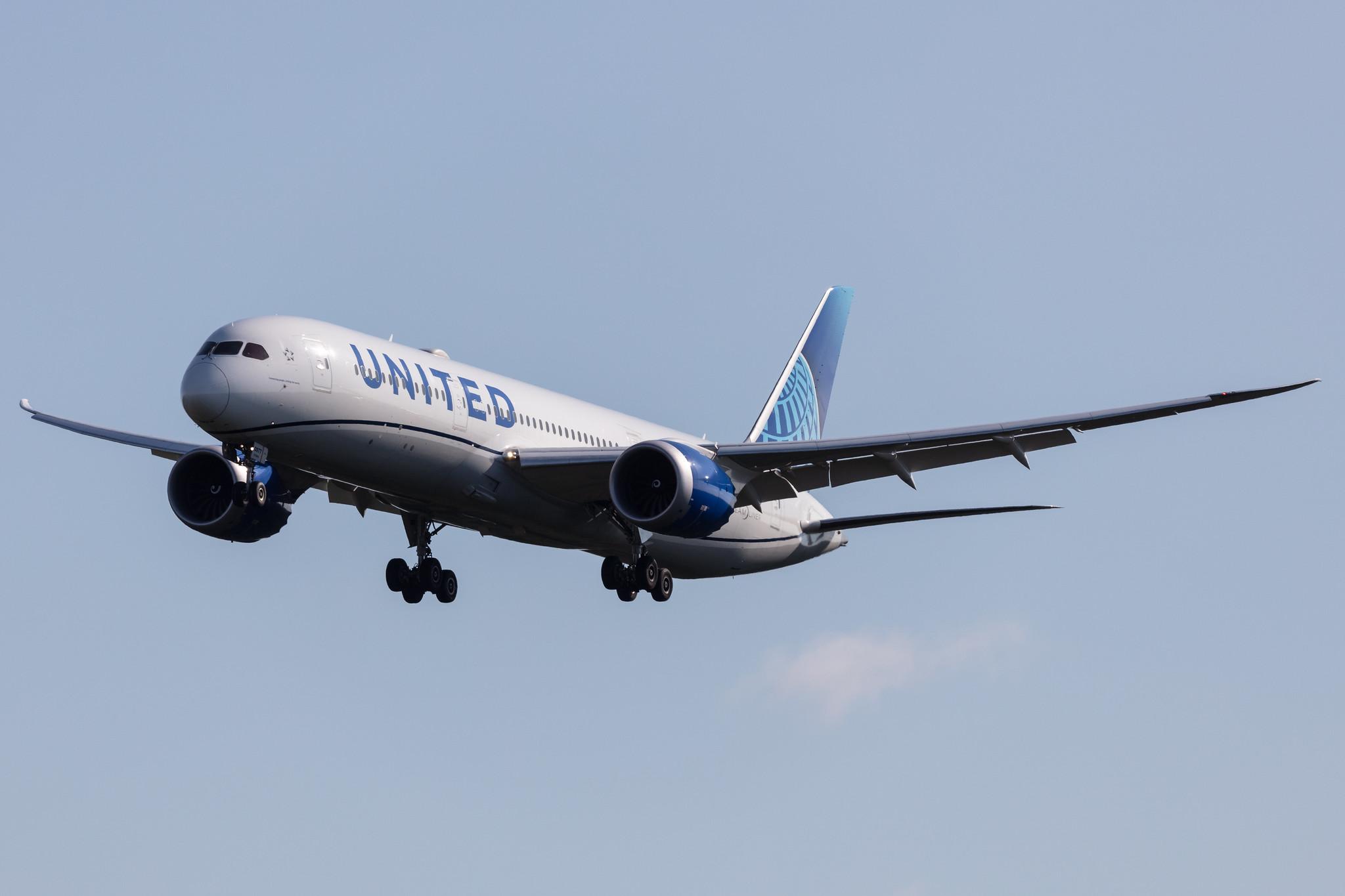 Frankfurt Airport: United Airlines (UA / UAL) |  Boeing 787-9 Dreamliner B789 | N29977 | MSN 66136