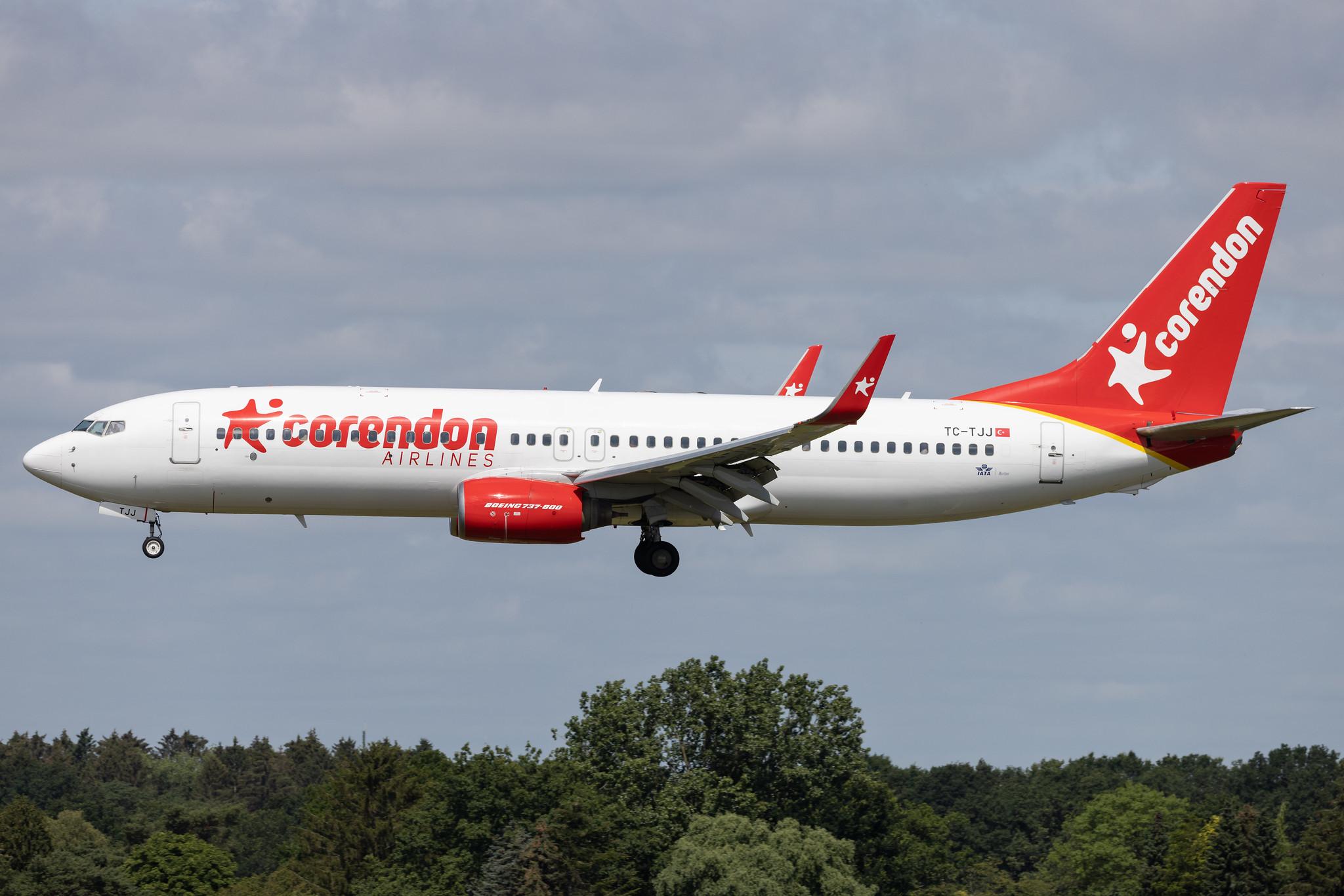 Hamburg Airport: Corendon Airlines (XC / CAI) | Boeing 737-8S3 B738 | TC-TJJ | MSN 29247