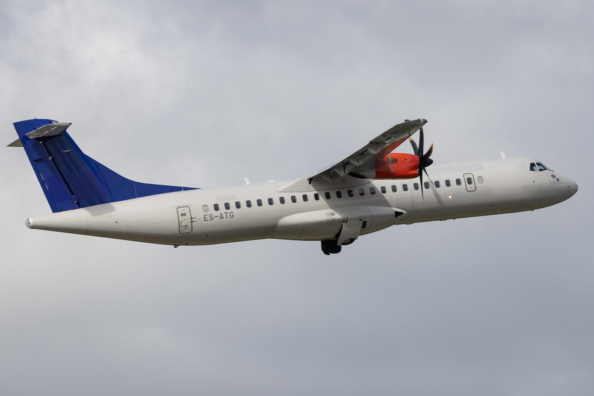 Hamburg Airport: SAS (SK / SAS) | Operator: Xfly | ATR 72-600 AT76 | ES-ATG | MSN 1121