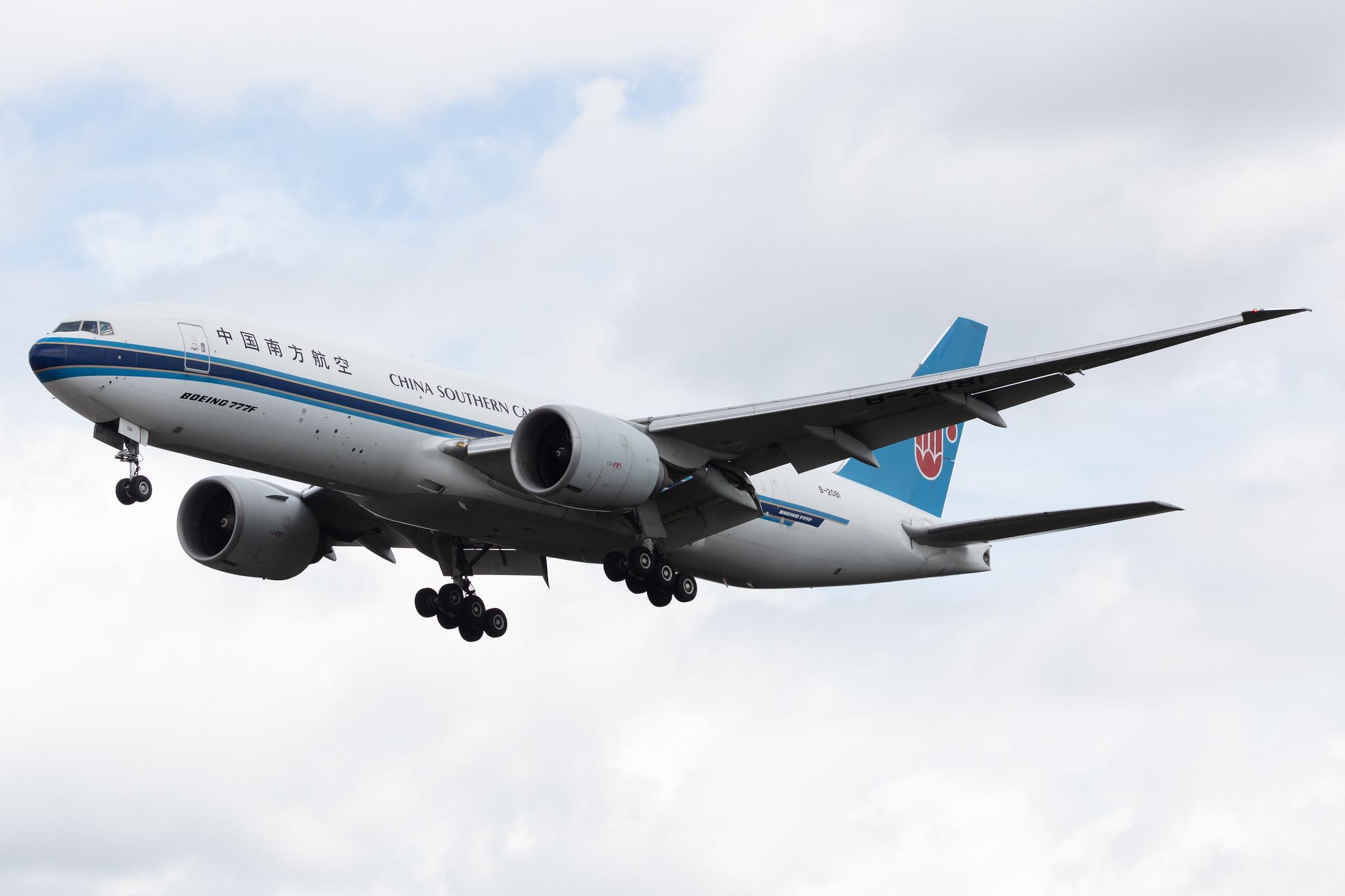 Frankfurt Airport: China Southern Cargo (CZ / CSN) | Operator: China Southern Airlines |  Boeing 777-F1B B77L | B-2081 | MSN 37313