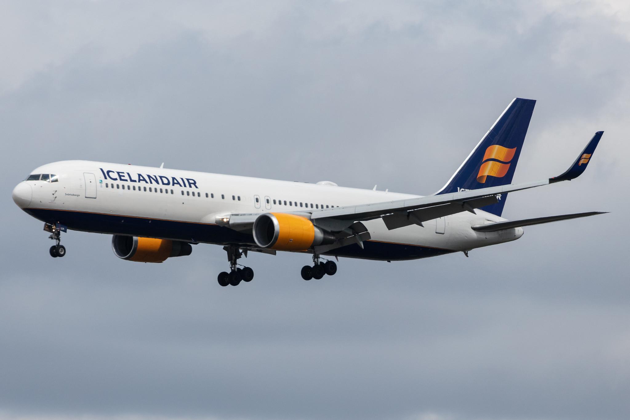 Frankfurt Airport: Icelandair (FI / ICE) |  Boeing 767-319(ER) B763 | TF-ISN | MSN 30586