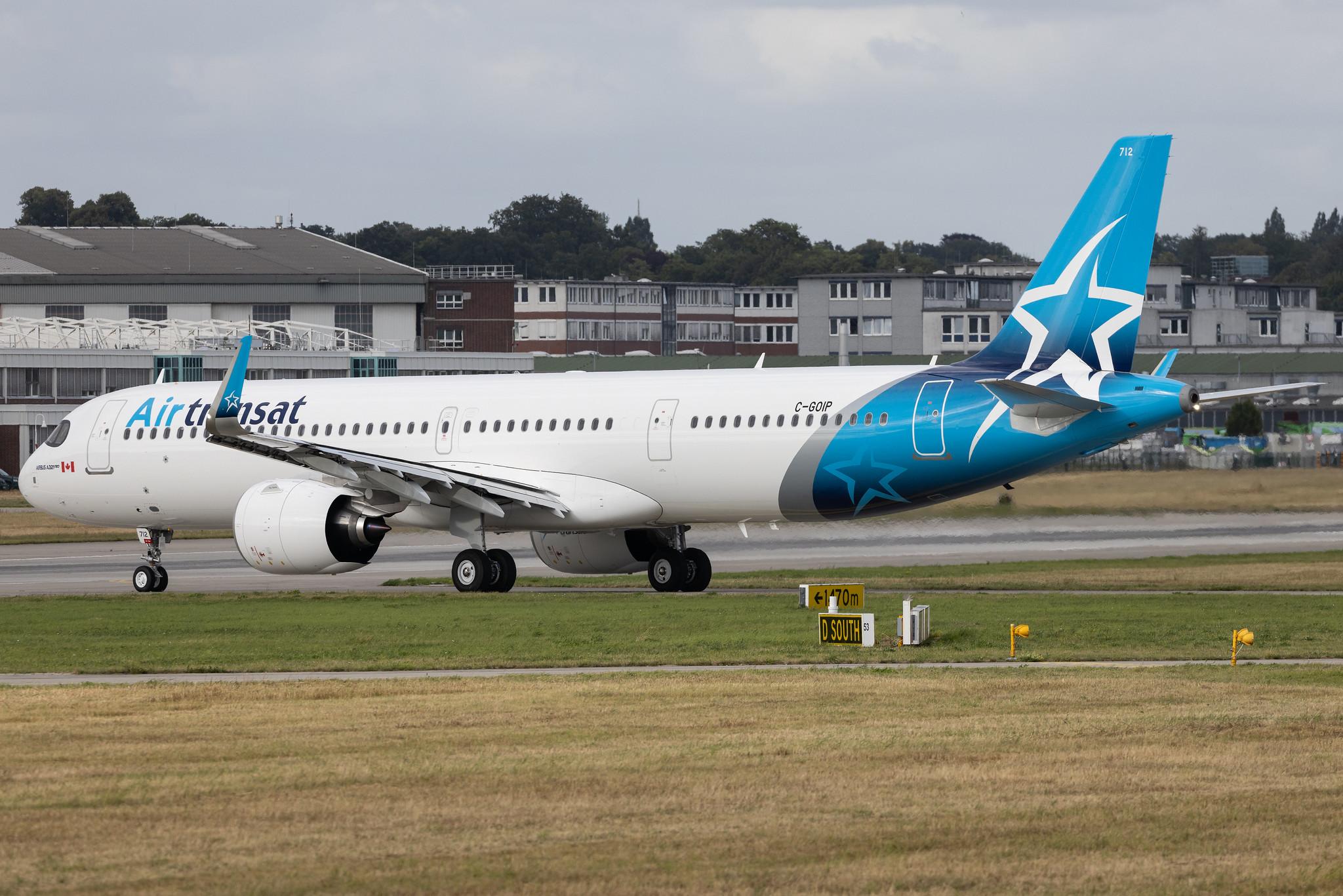 Hamburg Finkenwerder: Air Transat (TS / TSC) |  Airbus A321-271NX A21N | C-GOIP | MSN 10848