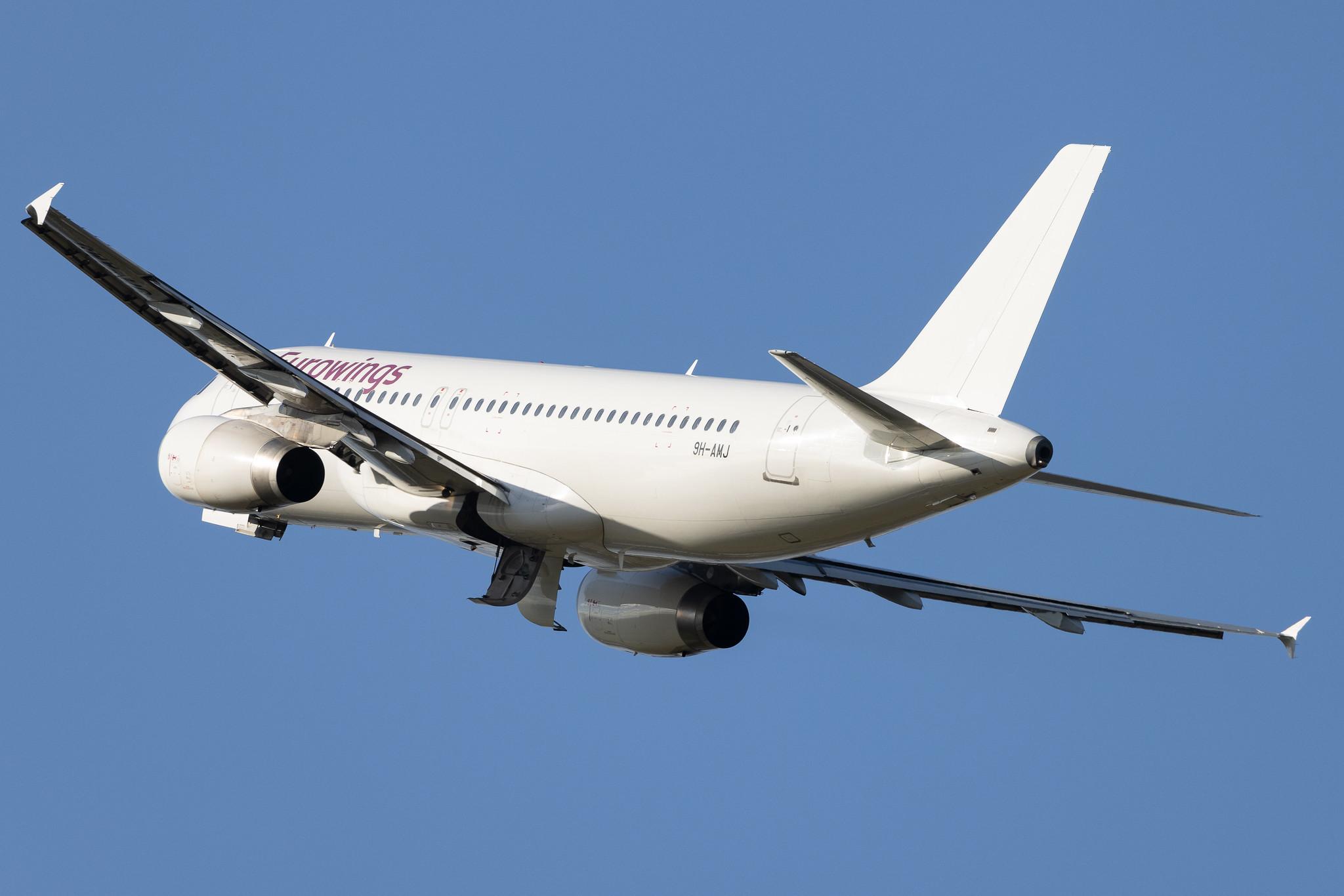 Hamburg Airport: Eurowings (EW / EWG) | Operator: Avion Express Malta | Airbus A320-232 A320 | 9H-AMJ | MSN 03531