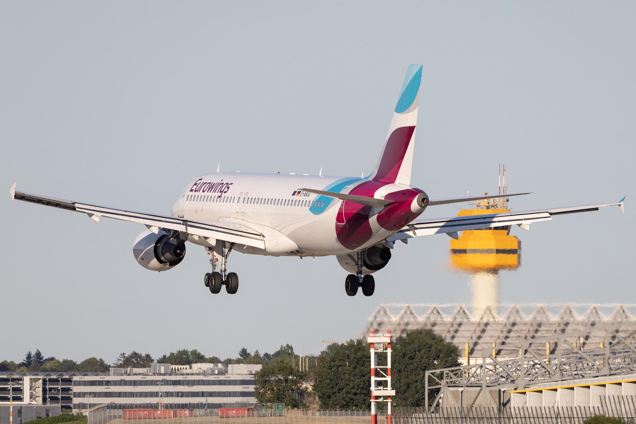 Hamburg Airport: Eurowings (EW / EWG) | Airbus A320-214 A320 | D-ABDU | MSN 3516