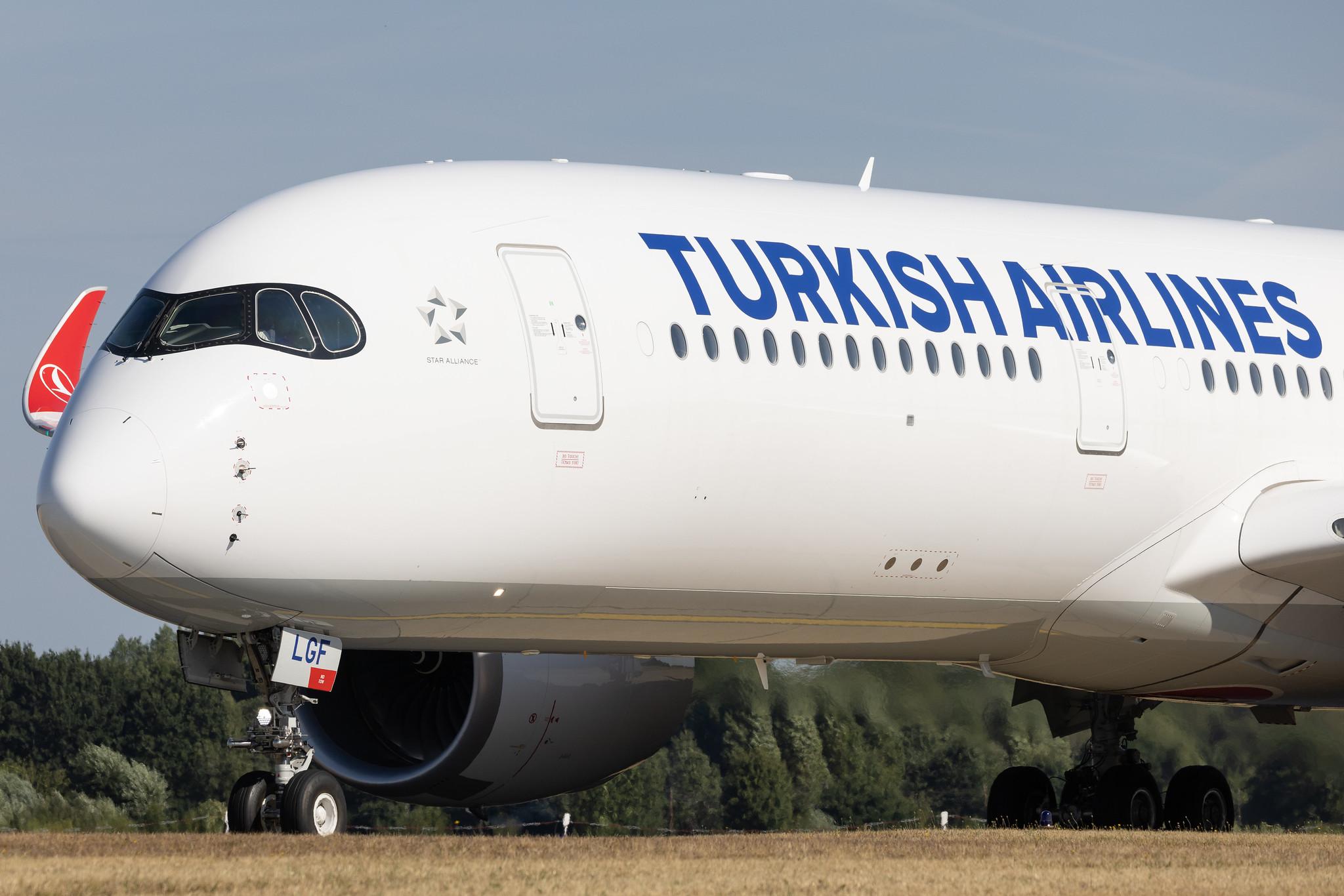 Hamburg Airport: Turkish Airlines (TK / THY) | Airbus A350-941 A359 | TC-LGF | MSN 496