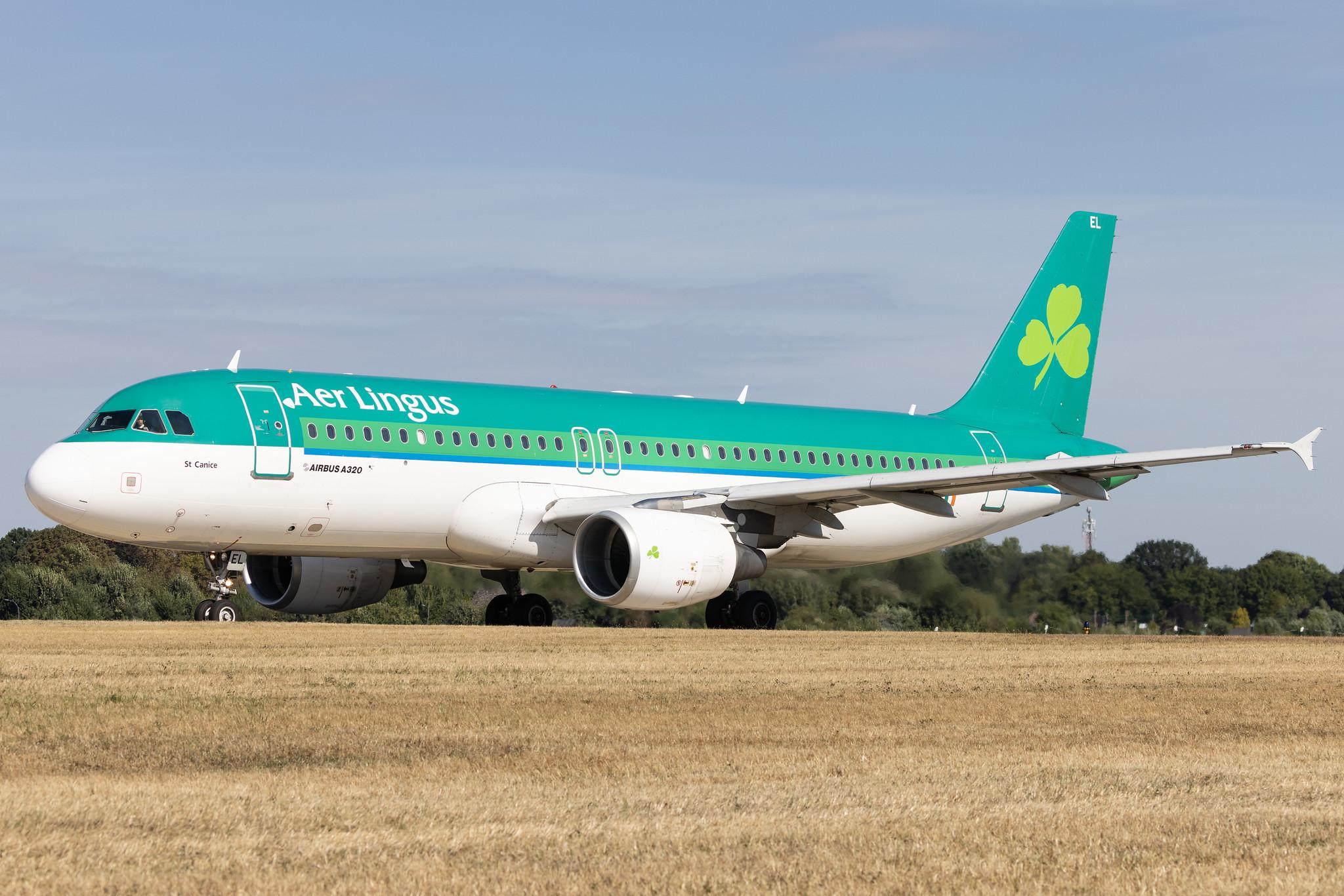 Hamburg Airport: Aer Lingus (EI / EIN) |  Airbus A320-214 A320 | EI-DEL | MSN 02409