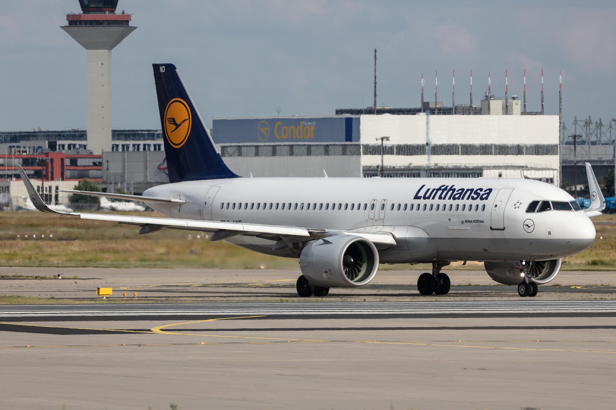 Frankfurt Airport: Lufthansa (LH / DLH) |  Airbus A320-271N A20N | D-AIND | MSN 7078