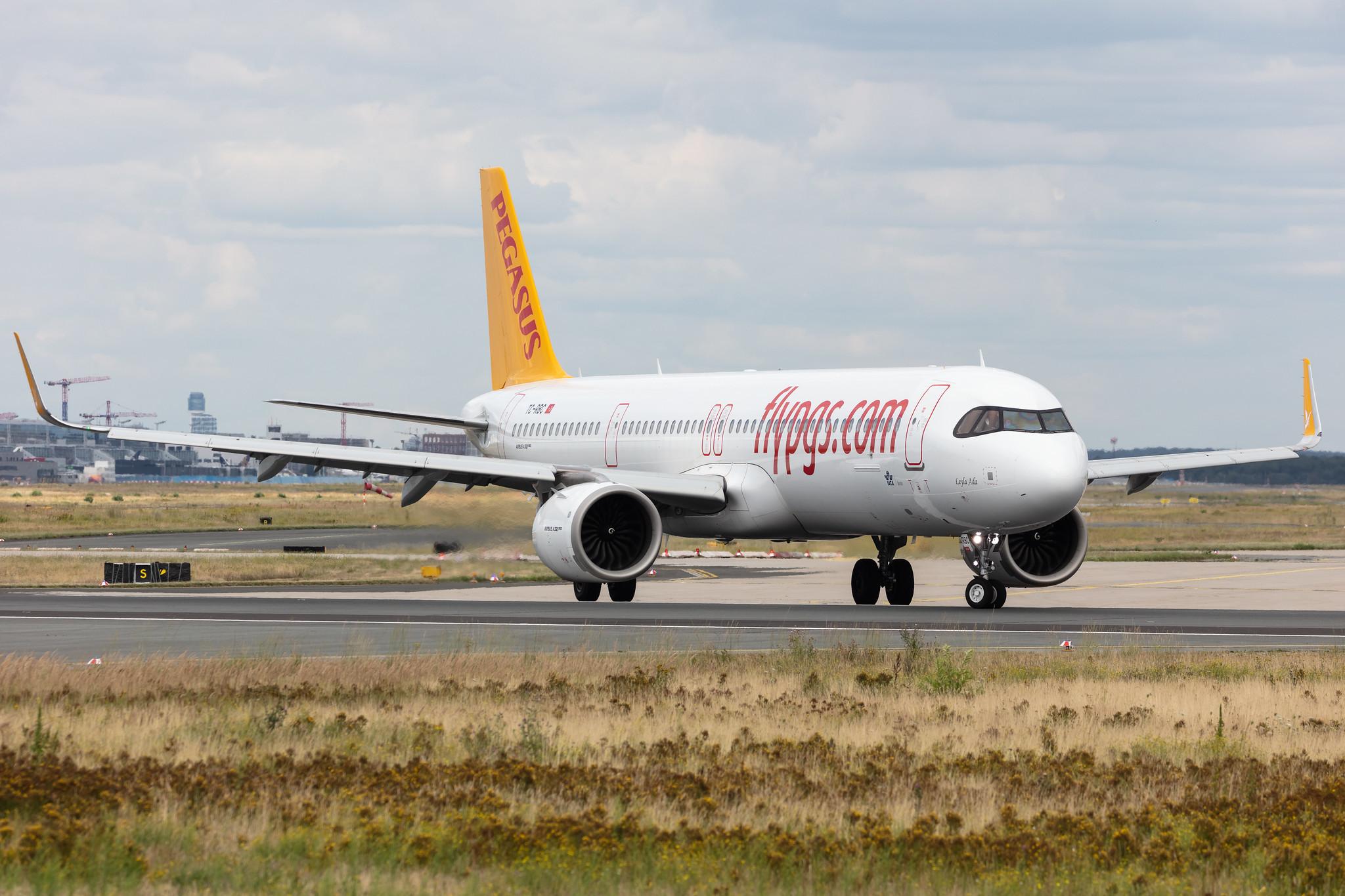 Frankfurt Airport: Pegasus (PC / PGT) | Operator: Pegasus Airlines |  Airbus A321-251NX A21N | TC-RBC | MSN 09281