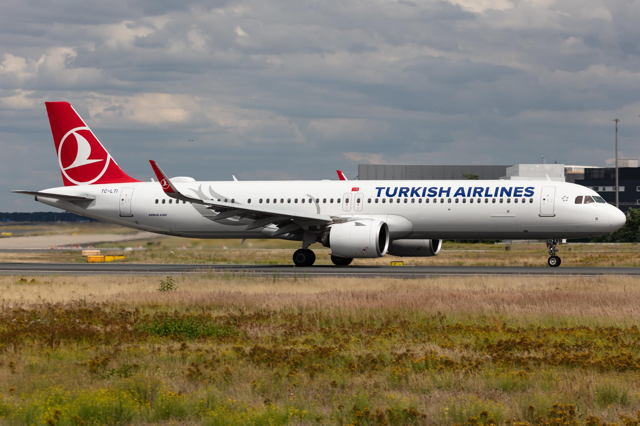 Frankfurt Airport: Turkish Airlines (TK / THY) |  Airbus A321-271NX A21N | TC-LTI | MSN 10367