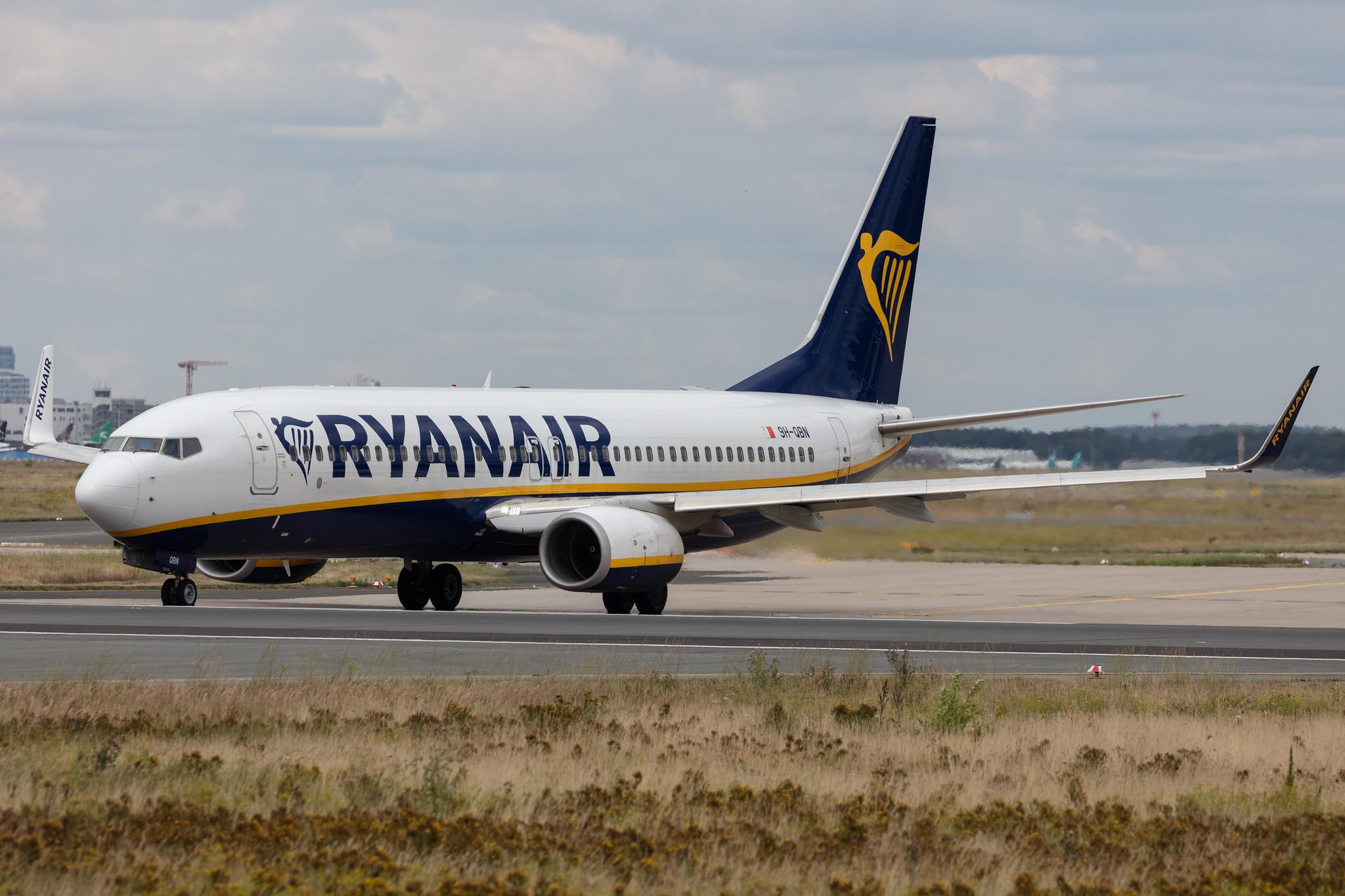 Frankfurt Airport: Ryanair (FR / RYR) | Operator: Malta Air |  Boeing 737-8AS B738 | 9H-QBN | MSN 44710