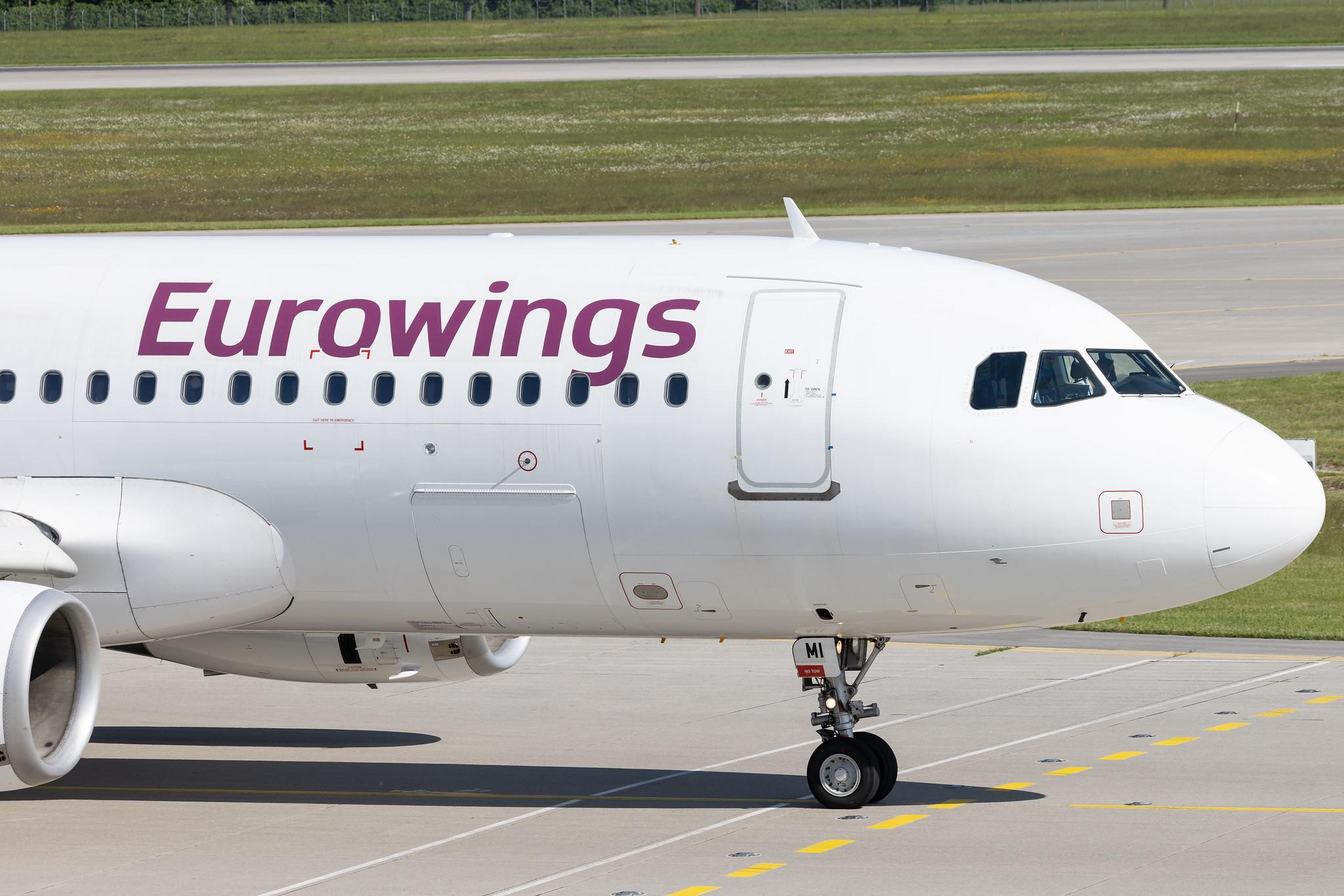 Munich Airport: Eurowings (EW / EWG) | Operator: Avion Express Malta | Airbus A320-214 A320 | 9H-AMI | MSN 03409