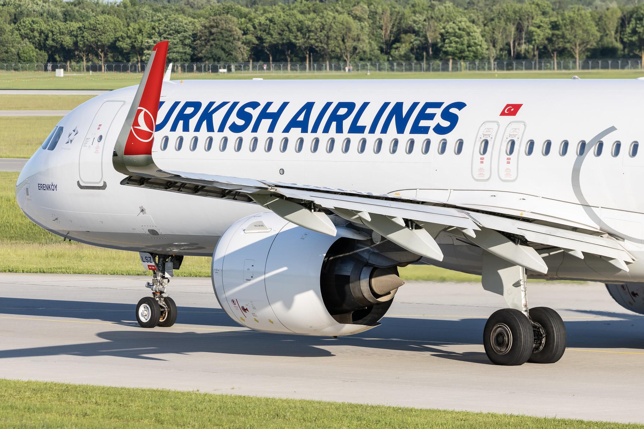 Munich Airport: Turkish Airlines (TK / THY) | Airbus A321-271NX A21N | TC-LSZ | MSN 09452