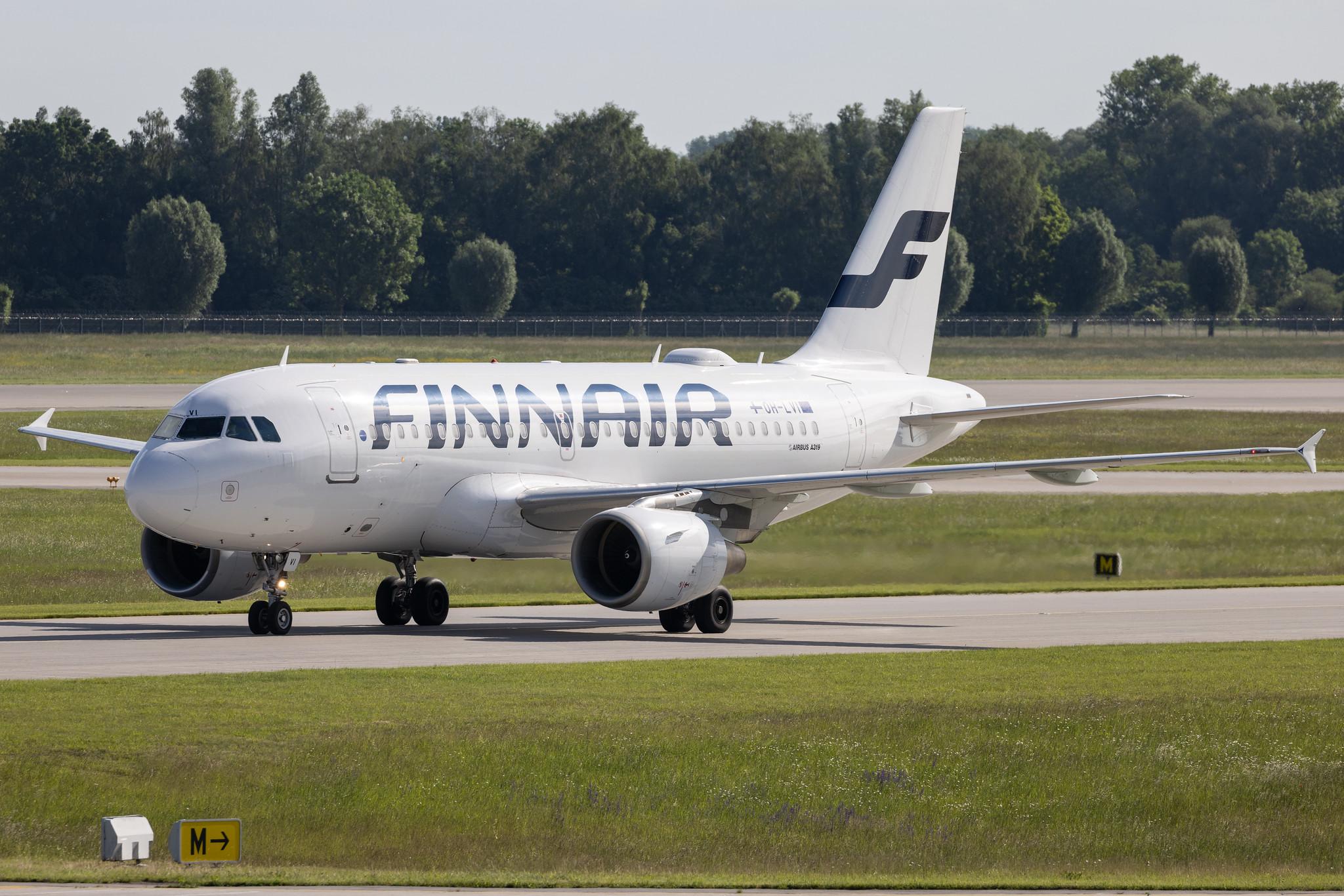 Munich Airport: Finnair (AY / FIN) | Airbus A319-112 A319 | OH-LVI | MSN 1364