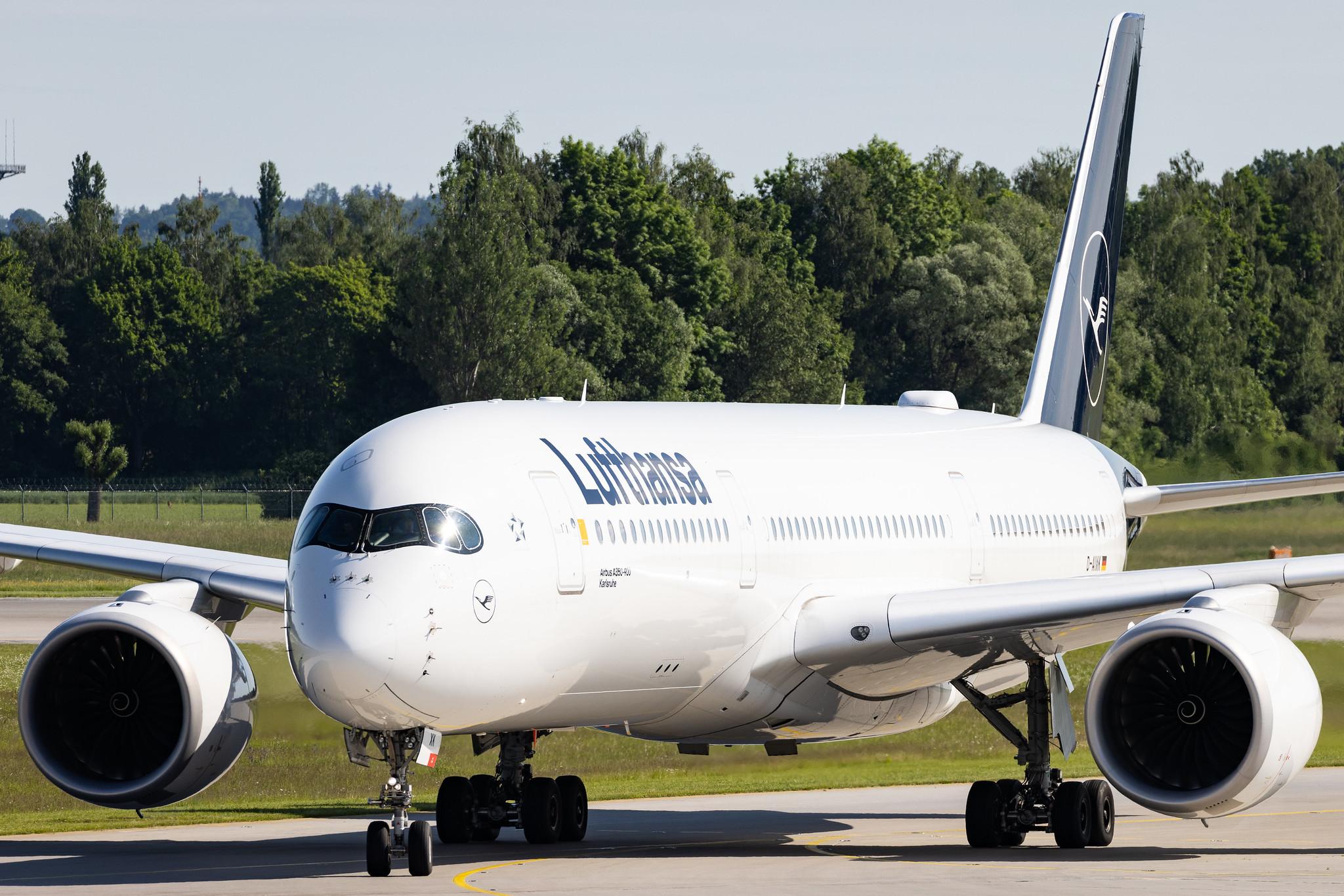 Munich Airport: Lufthansa (LH / DLH) | Airbus A350-941 A359 | D-AIXK | MSN 212
