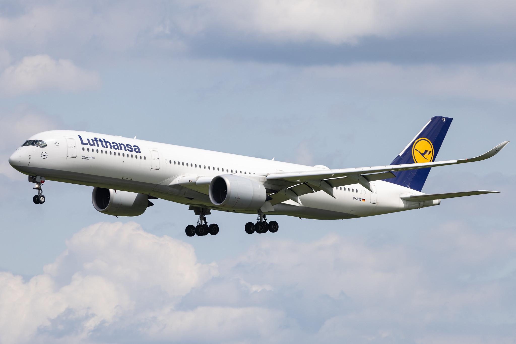 Munich Airport: Lufthansa (LH / DLH) | Airbus A350-941 A359 | D-AIXG | MSN 174