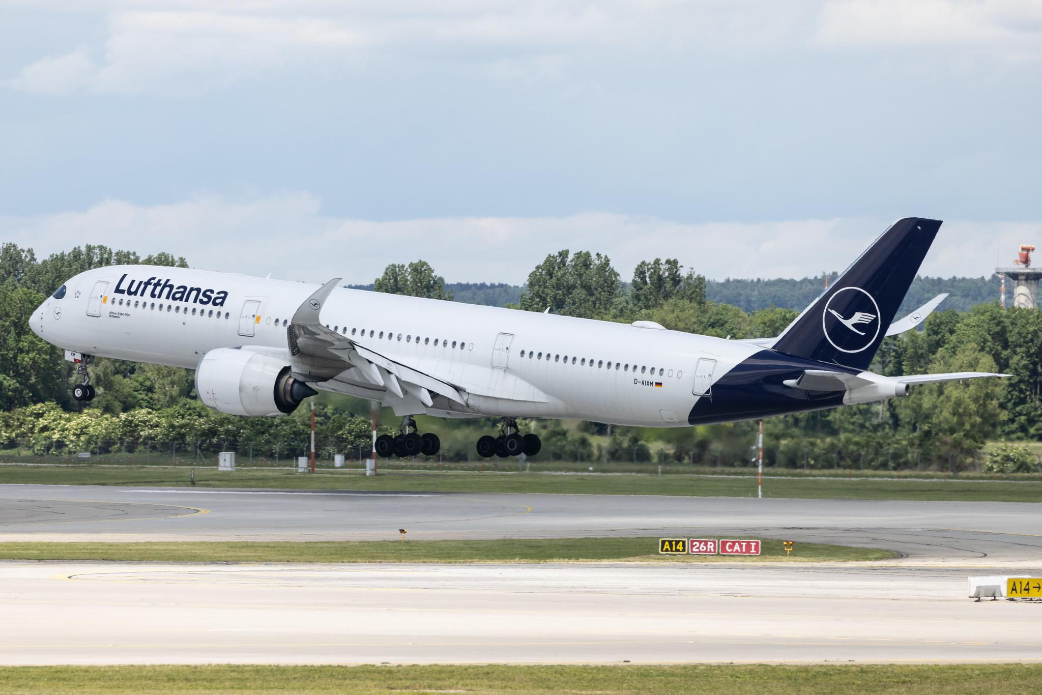 Munich Airport: Lufthansa (LH / DLH) | Airbus A350-941 A359 | D-AIXM | MSN 287