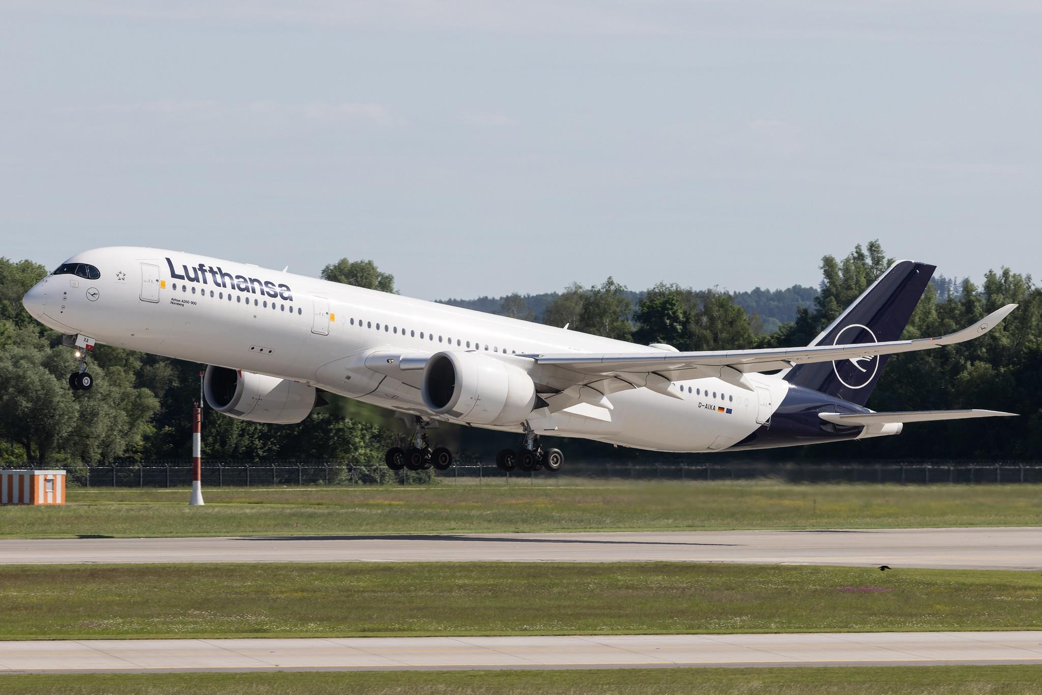 Munich Airport: Lufthansa (LH / DLH) | Airbus A350-941 A359 | D-AIXA | MSN 074