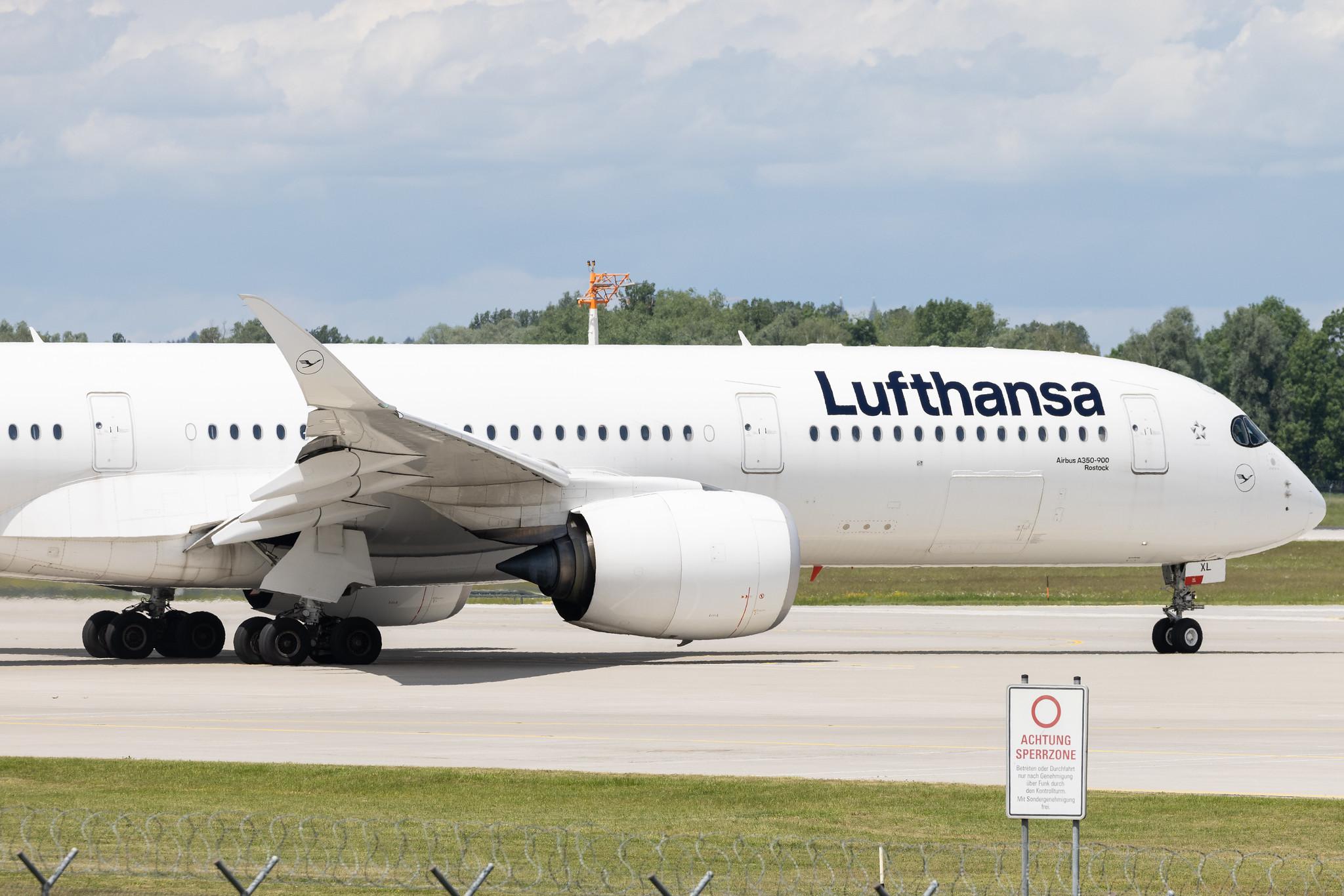 Munich Airport: Lufthansa (LH / DLH) | Airbus A350-941 A359 | D-AIXL | MSN 255