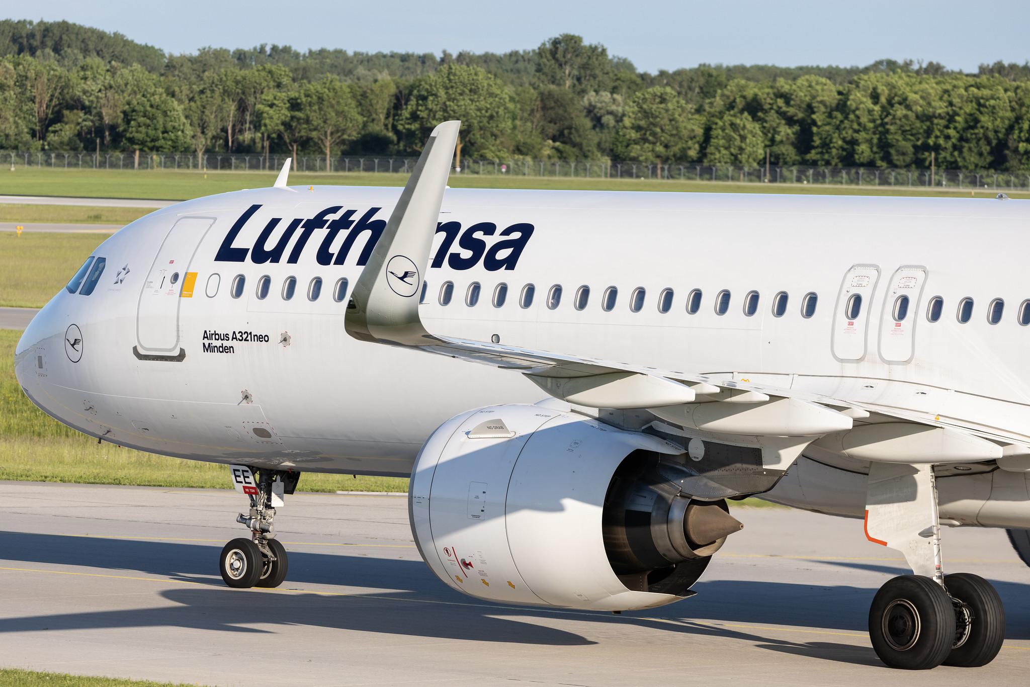 Munich Airport: Lufthansa (LH / DLH) | Airbus A321-271NX A21N | D-AIEE | MSN 9046