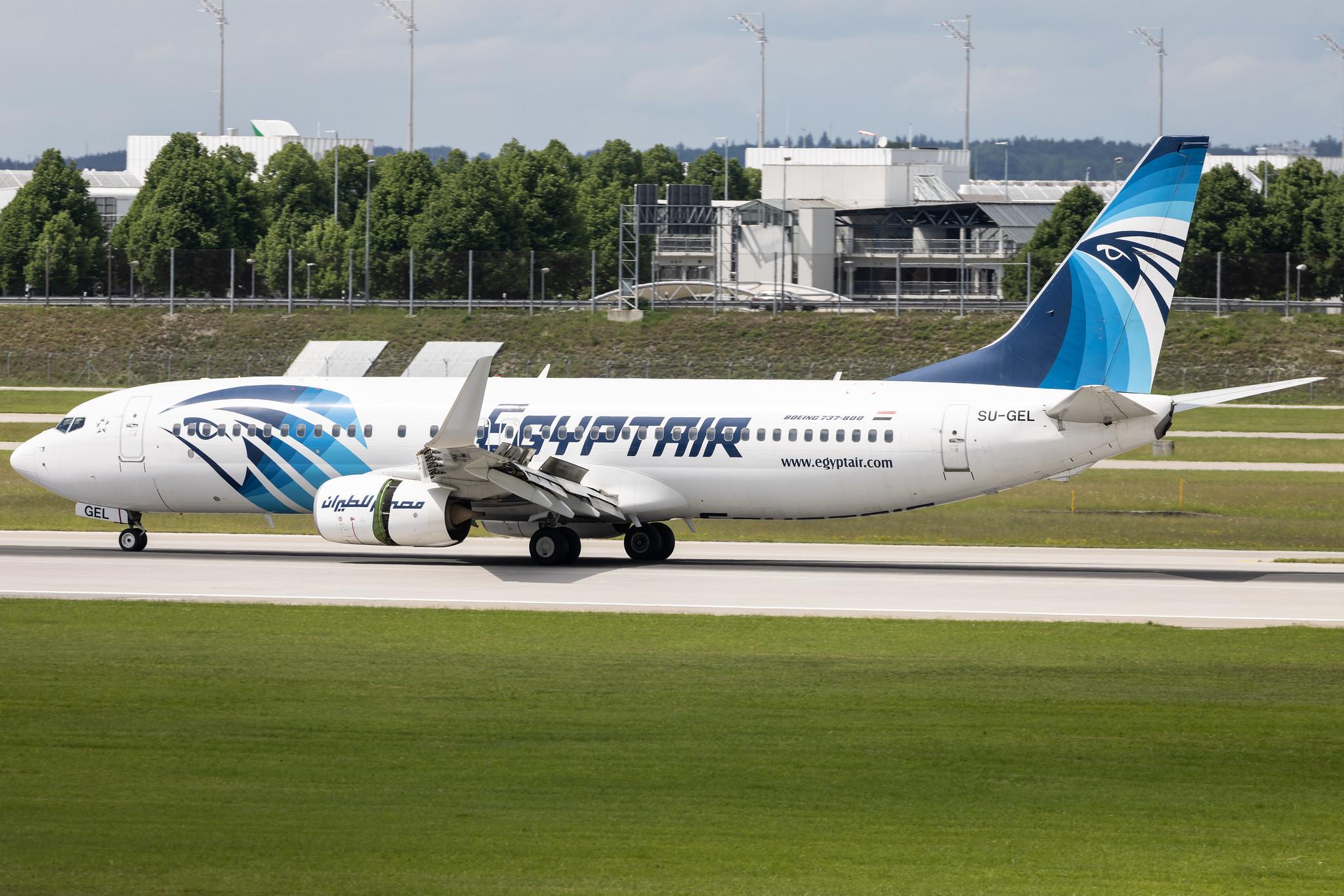 Munich Airport: EgyptAir (MS / MSR) | Boeing 737-866 B738 | SU-GEL | MSN 63804